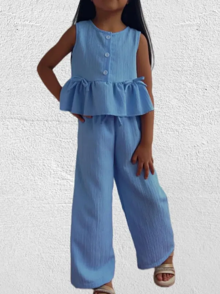 Conjunto Pantalona infantil de calça (20)