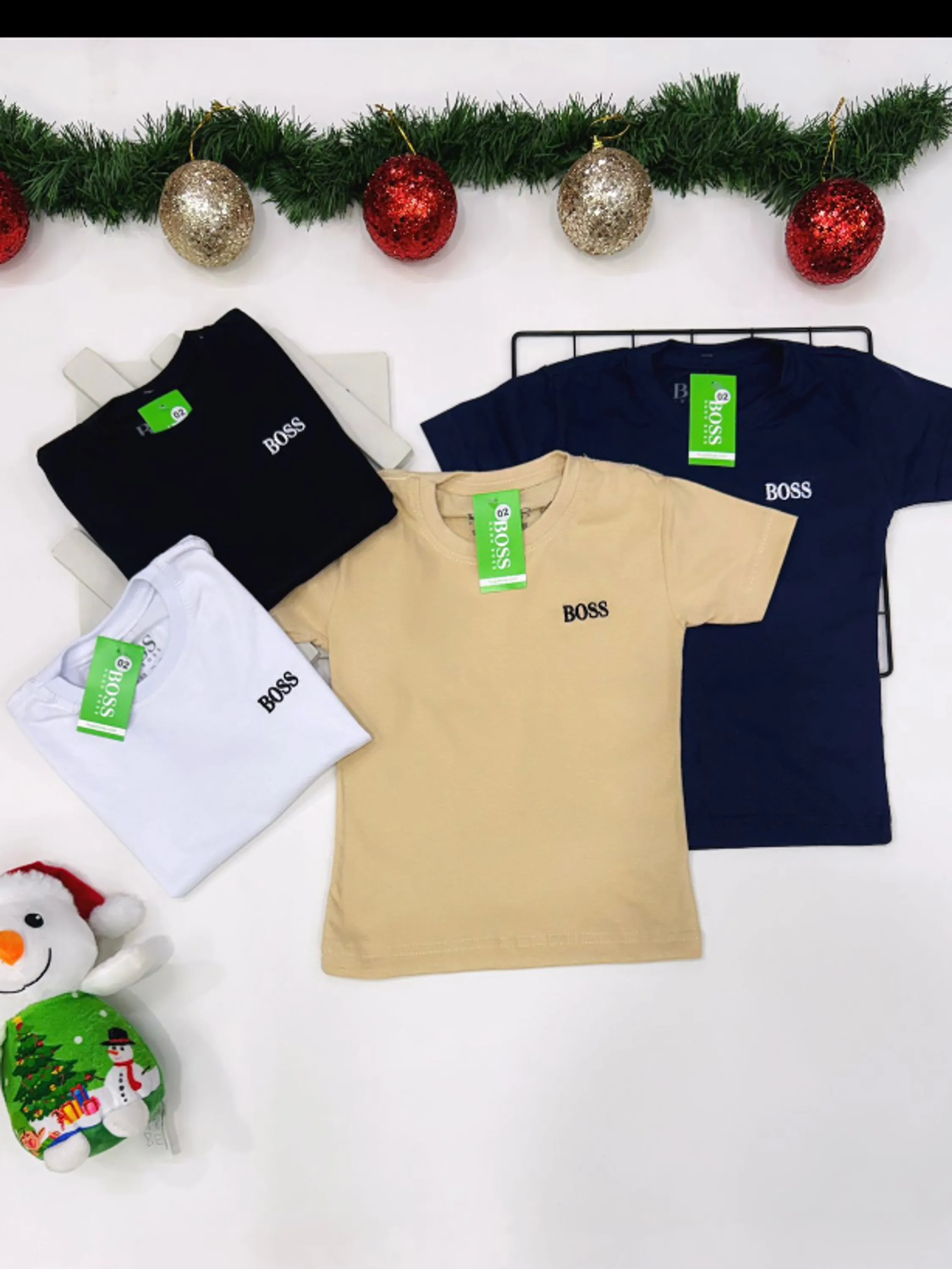 Camiseta masculina infantil e juvenil 1 linha