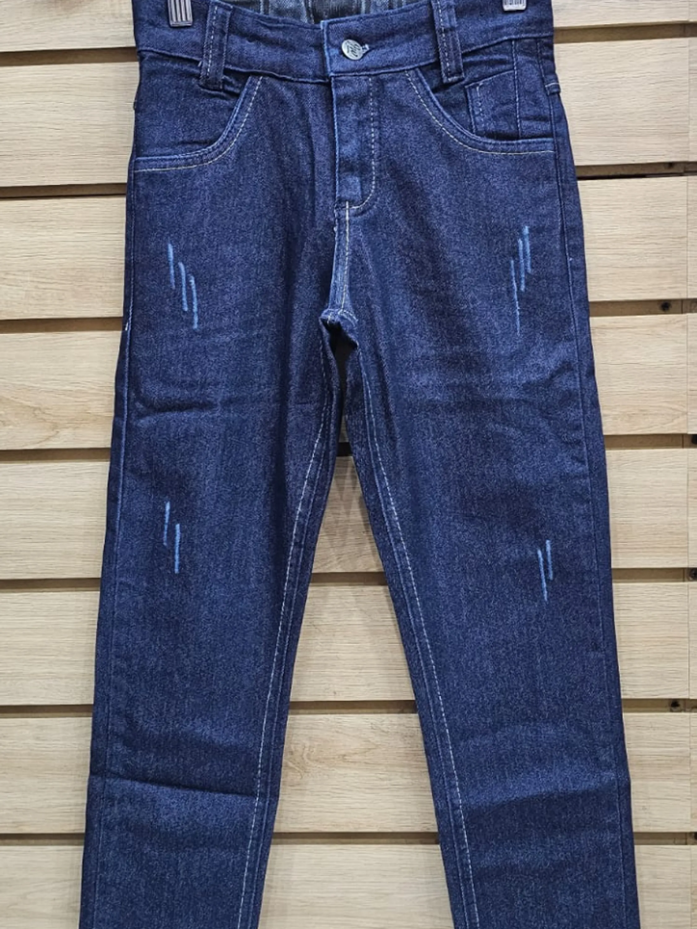 Calça jeans masculina infantil e juvenil (D)