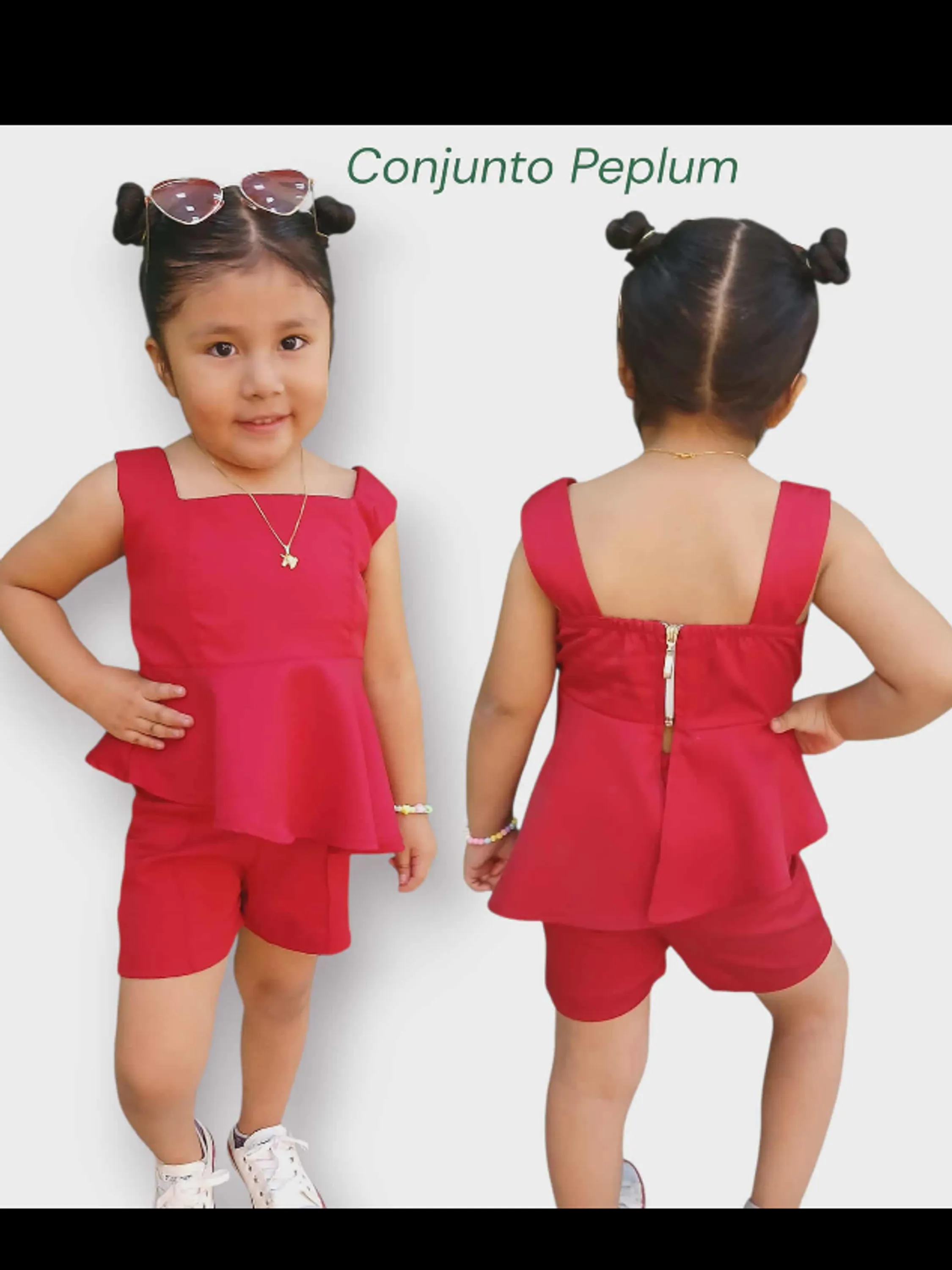 Conjunto infantil tecido alfaiataria Premium (07)
