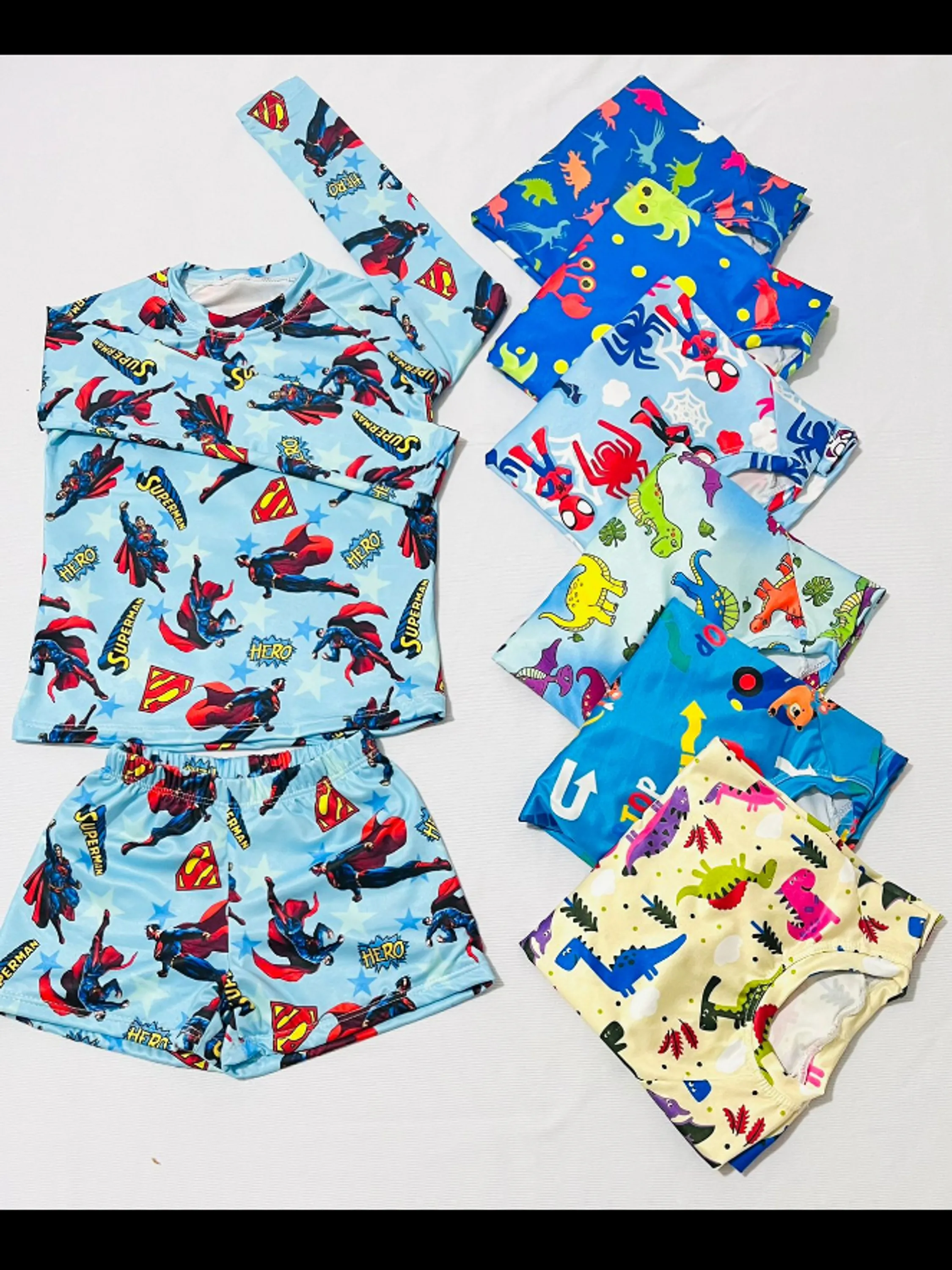 Conjunto infantil de sunga masculino