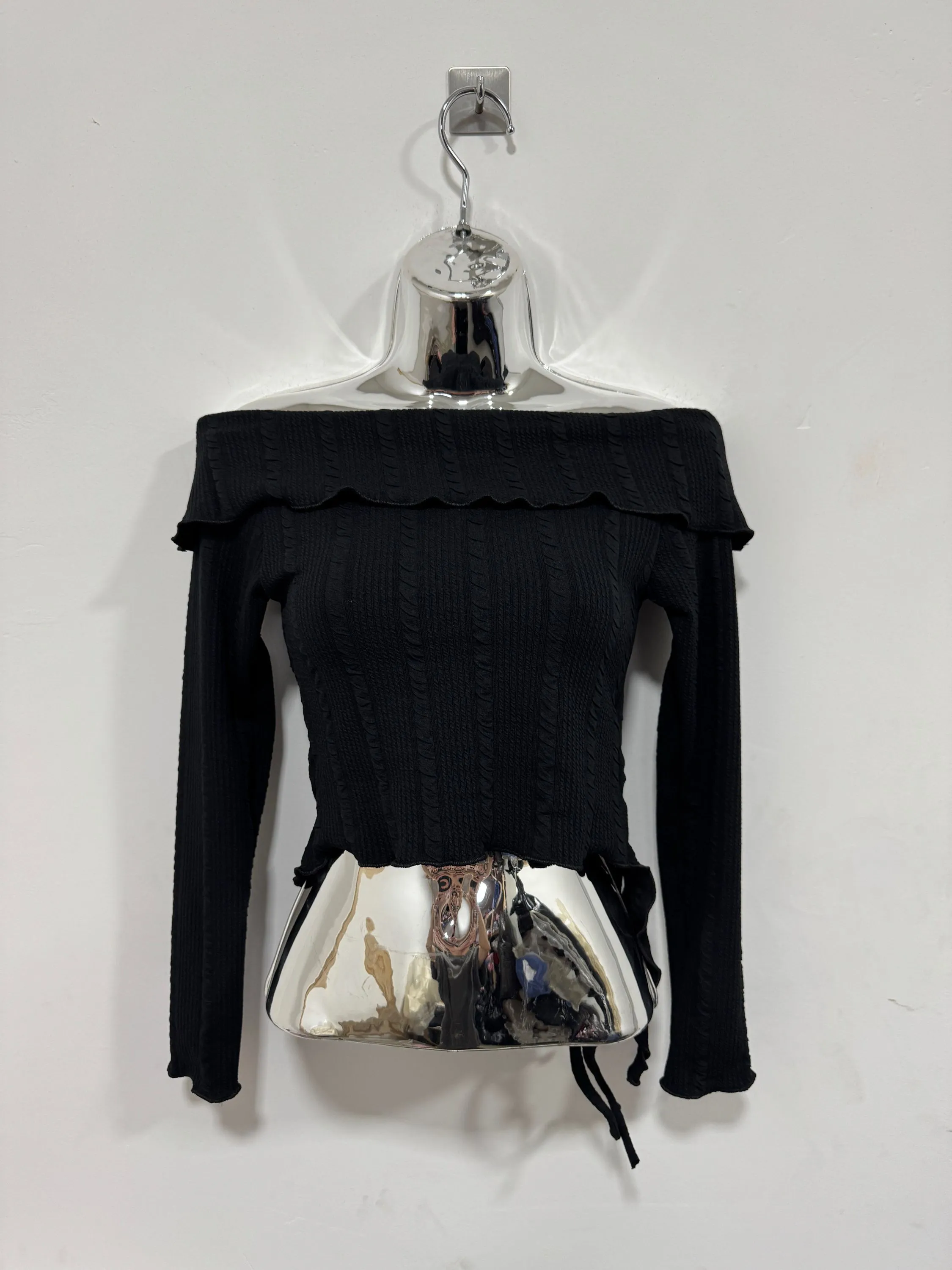 Body Feminino Manga Longa Ombro a Ombro tamanho único