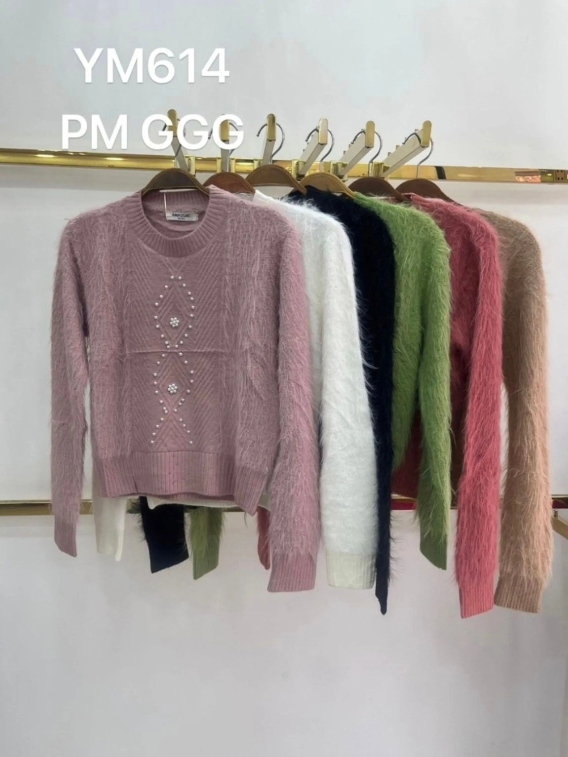 blusa de modal grosso com pelo importado