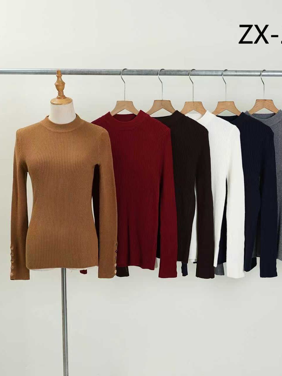 blusa de modal de botao na manga importado