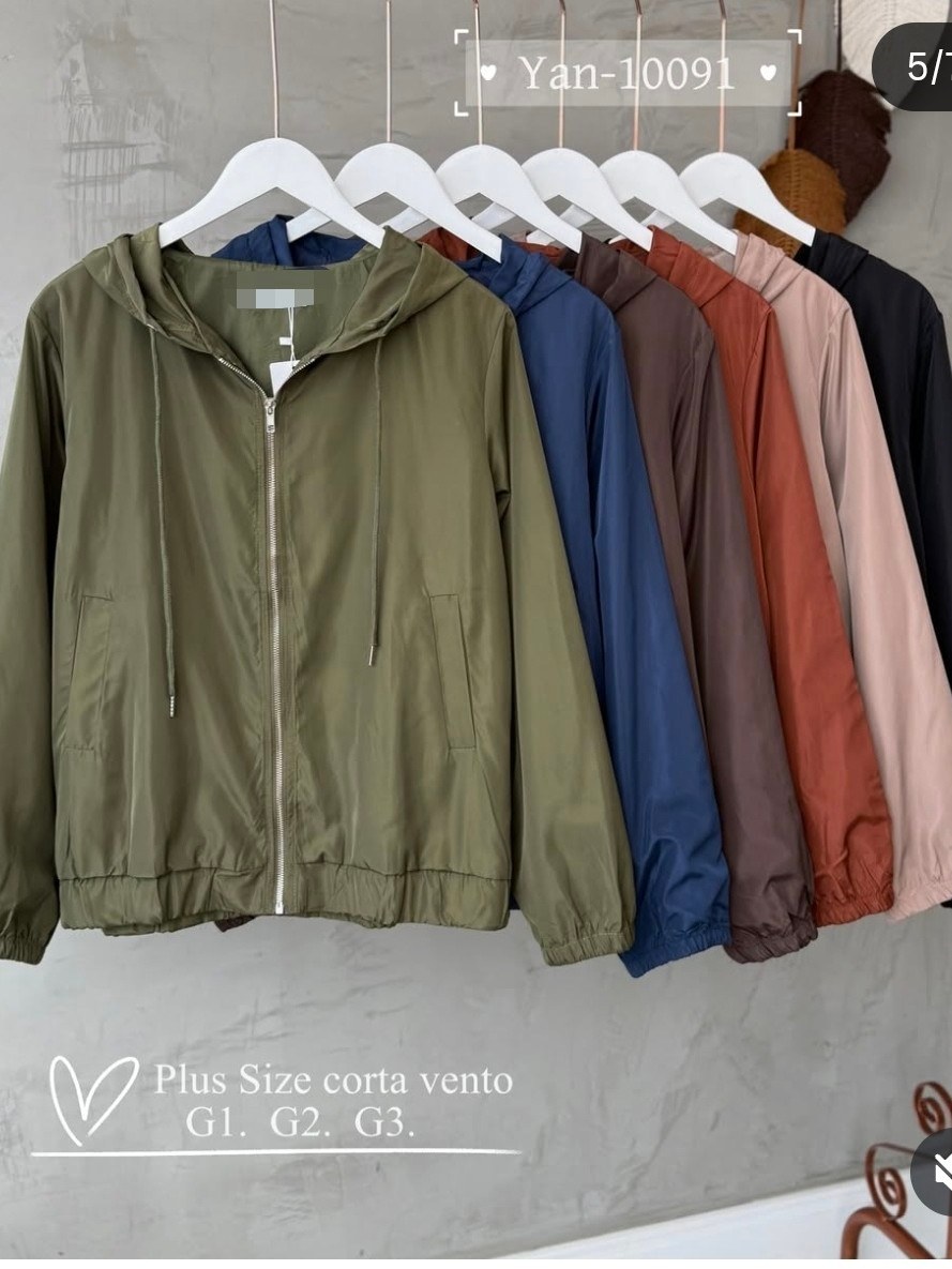 corta vento plus importado