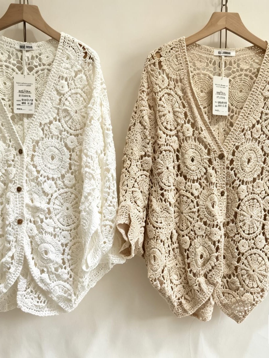 blusa de croche importado