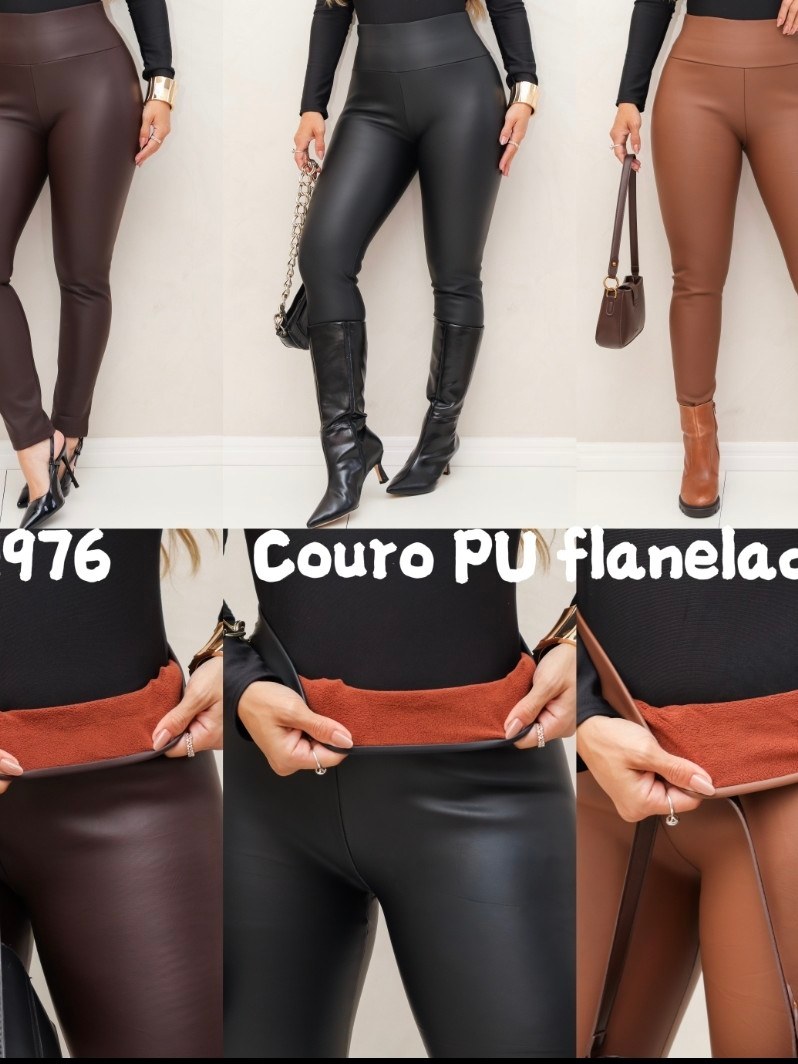 calca legging de pelucia grosso importado