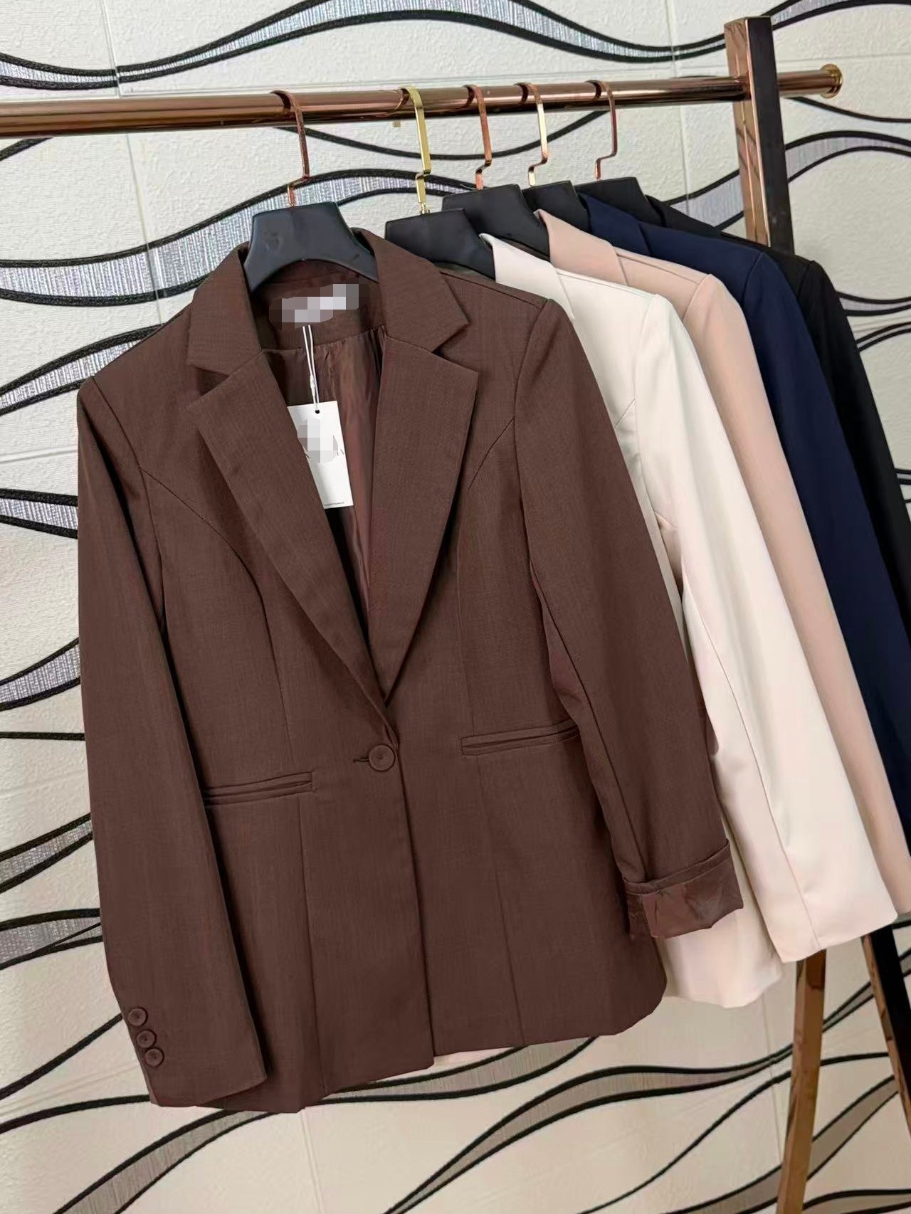 blazer de luis twil forrado com bolso importado