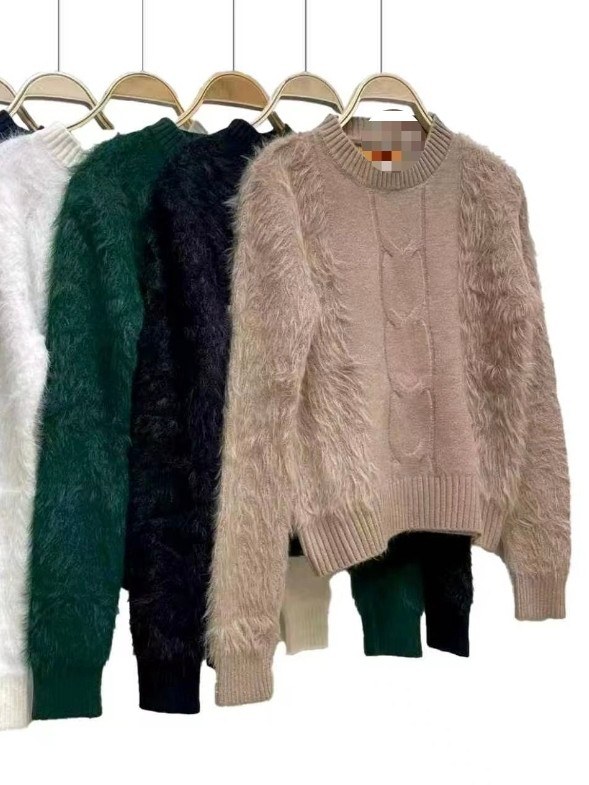 blusa de modal com pelo importado