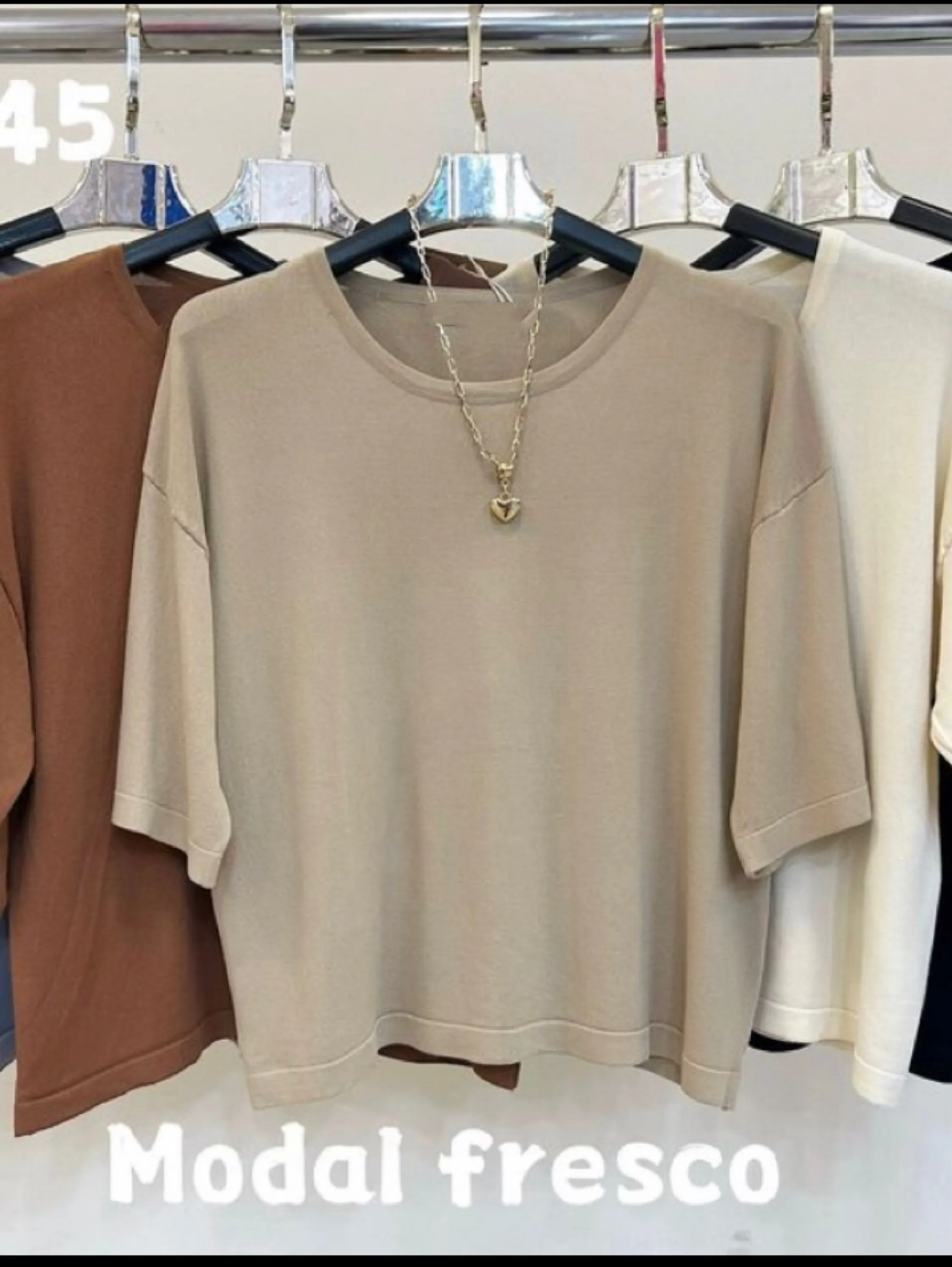 Blusa de modal frio importado