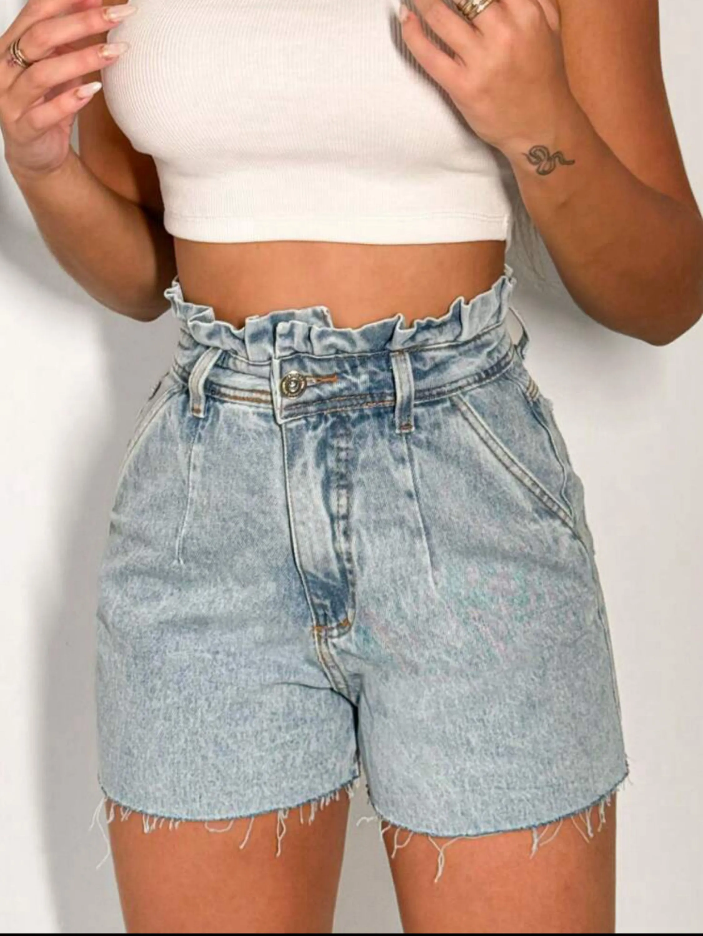 8249# short jeans feminina