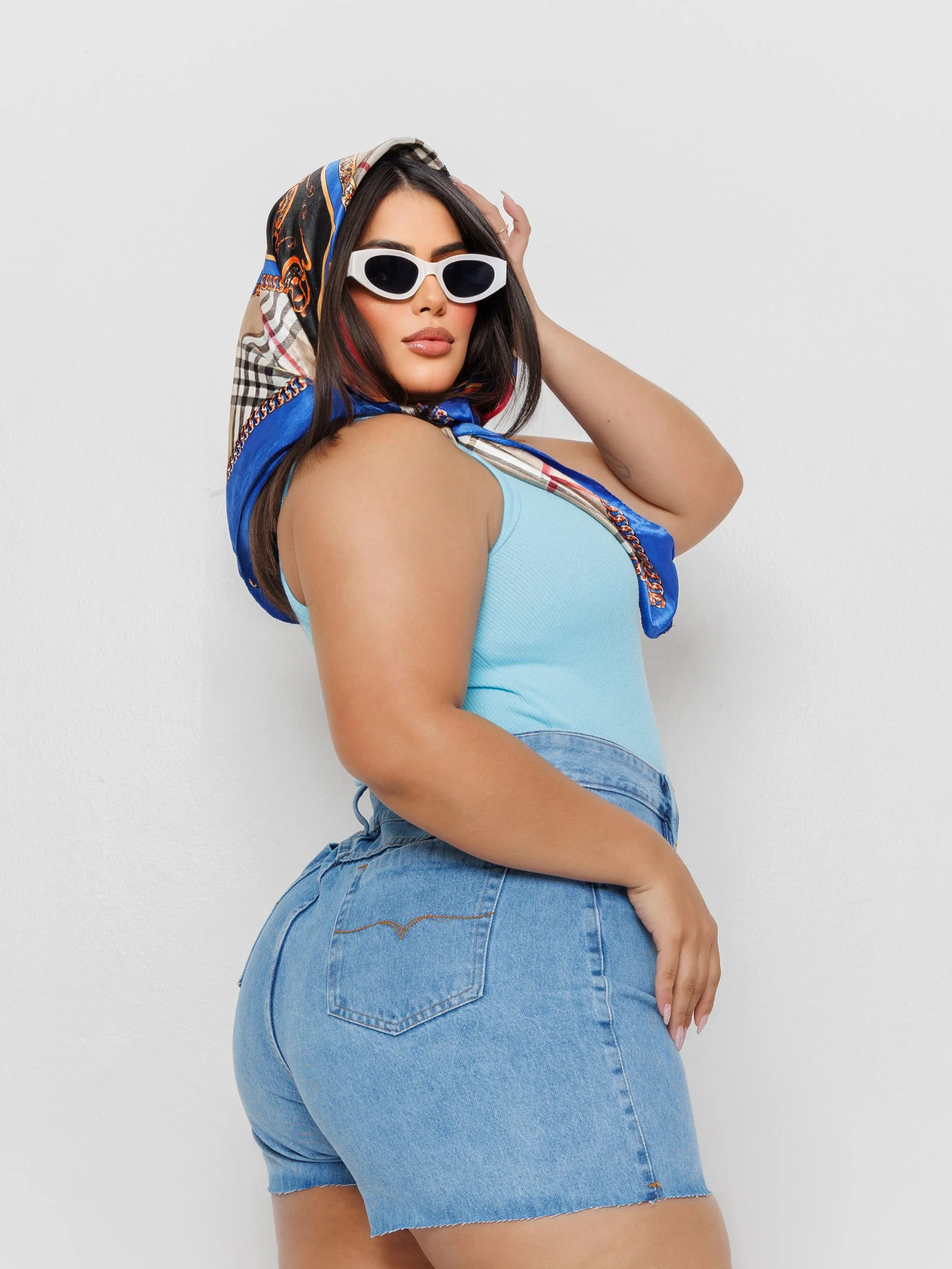 SHORT JEANS PLUS SIZE PREMIUM B