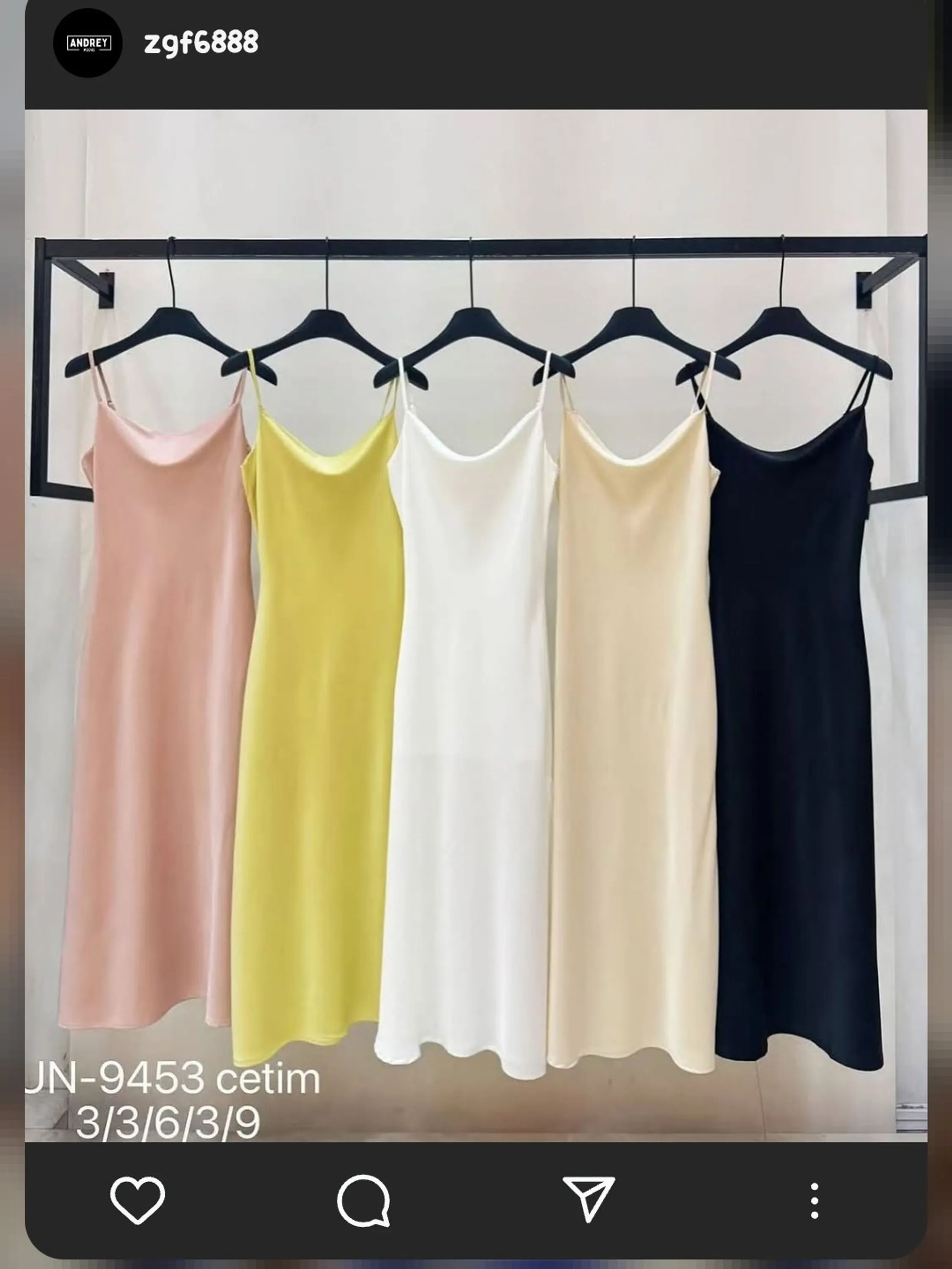 Vestido Cetim