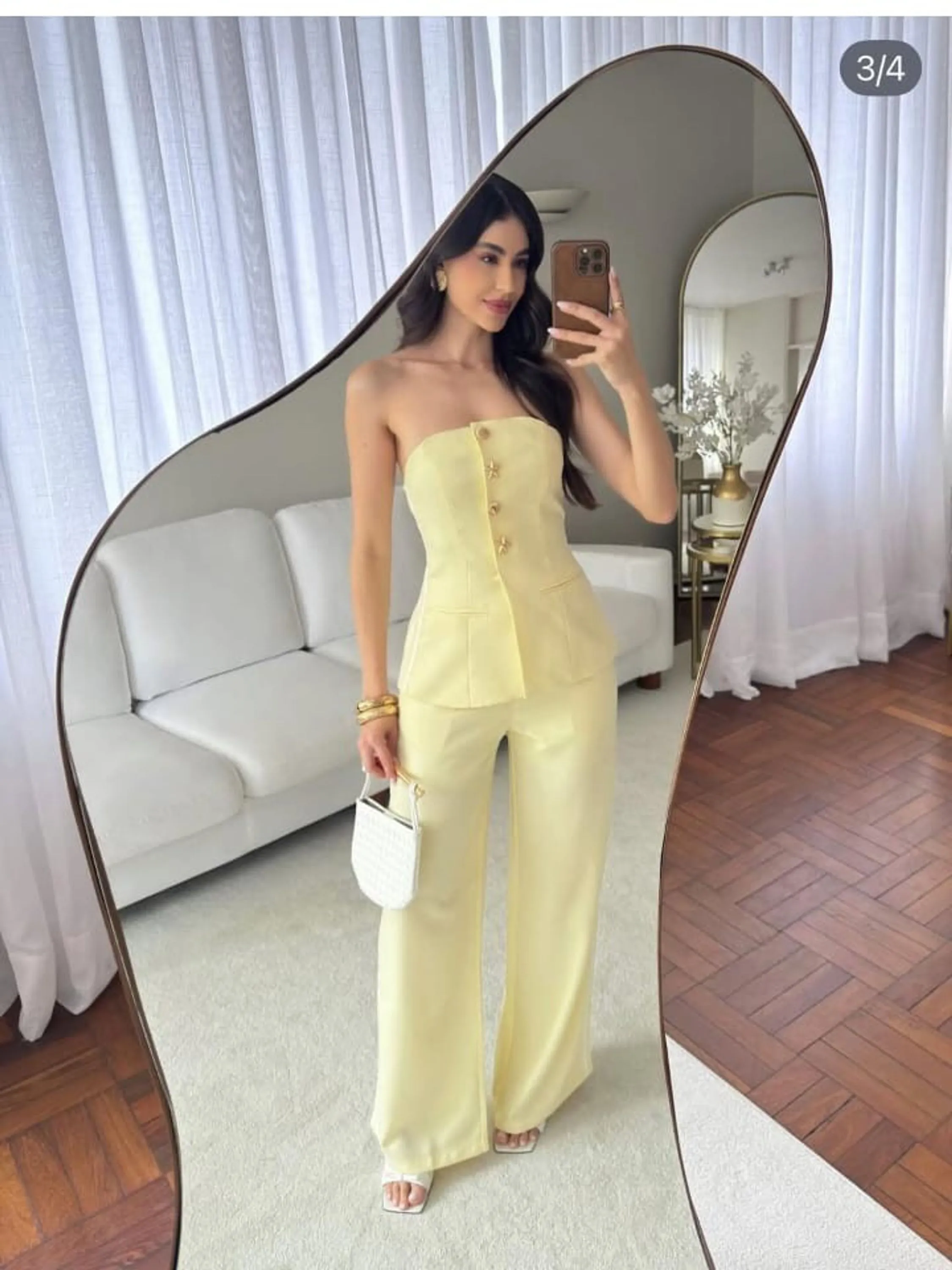 Conjunto Tomara que Caía+calça
