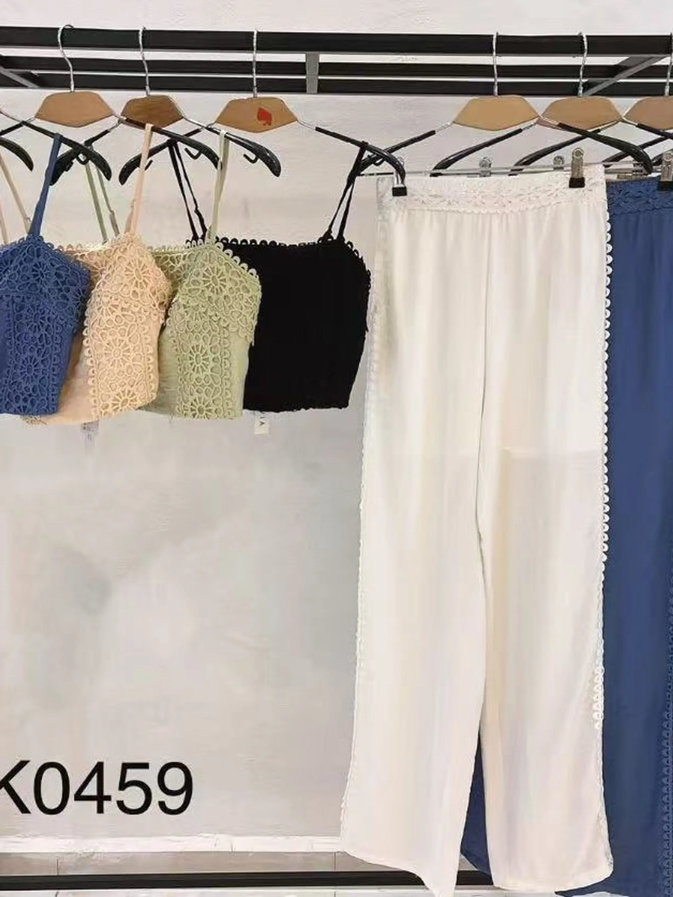 Conjunto Cropped+Calça