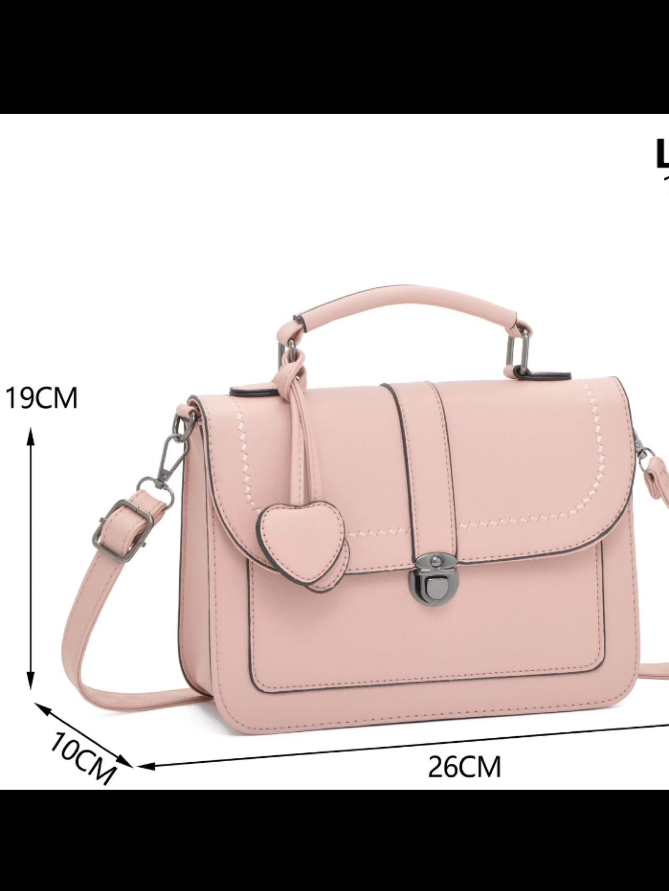 Bolsa Feminina Transversal Lateral Ombro(L-073）