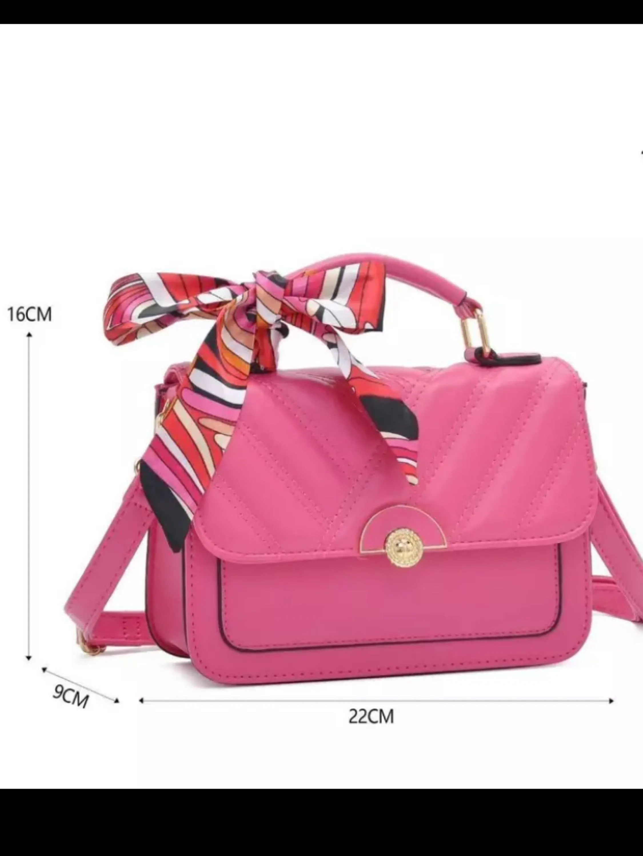 Bolsa Feminina Media Transversal Lateral Ombro (L-040)