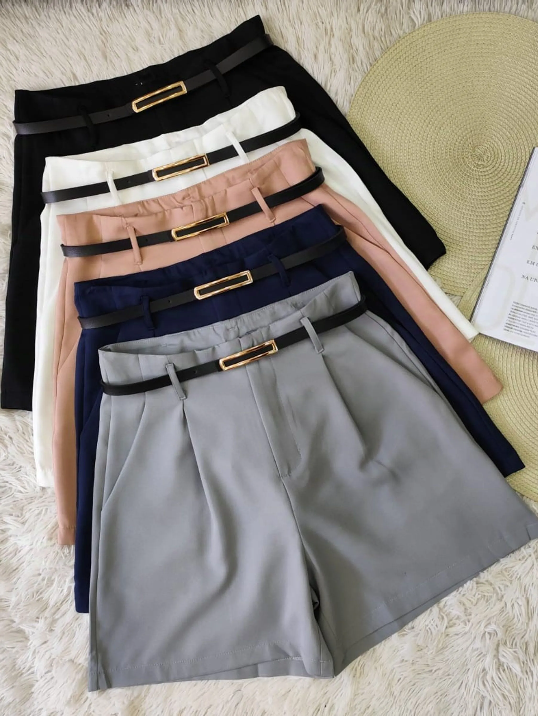 Shorts Zara alfaiataria