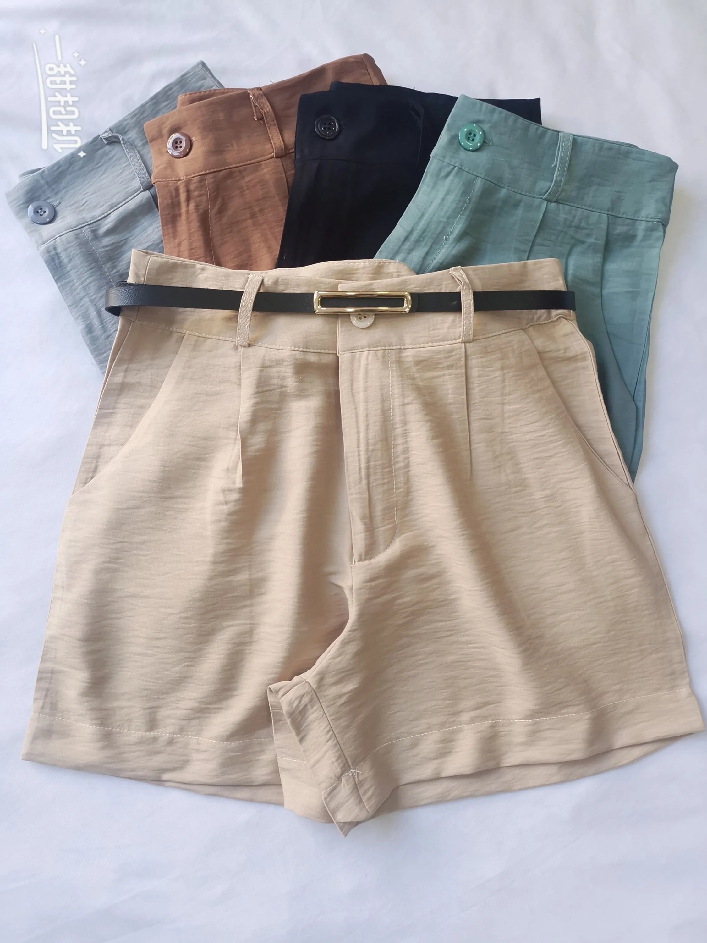 Shorts feminina de marrant 195#