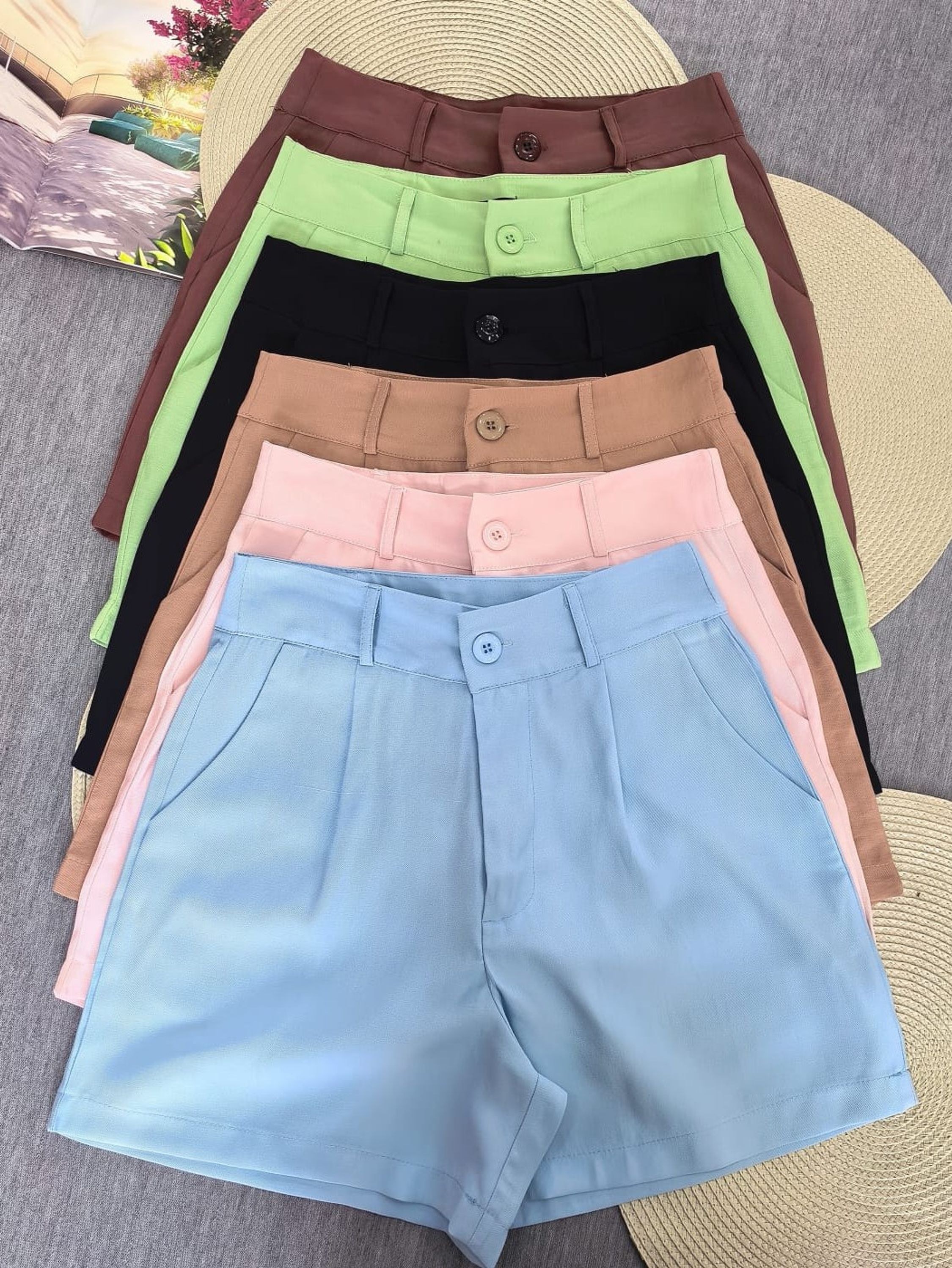 Shorts feminino marrant 195#