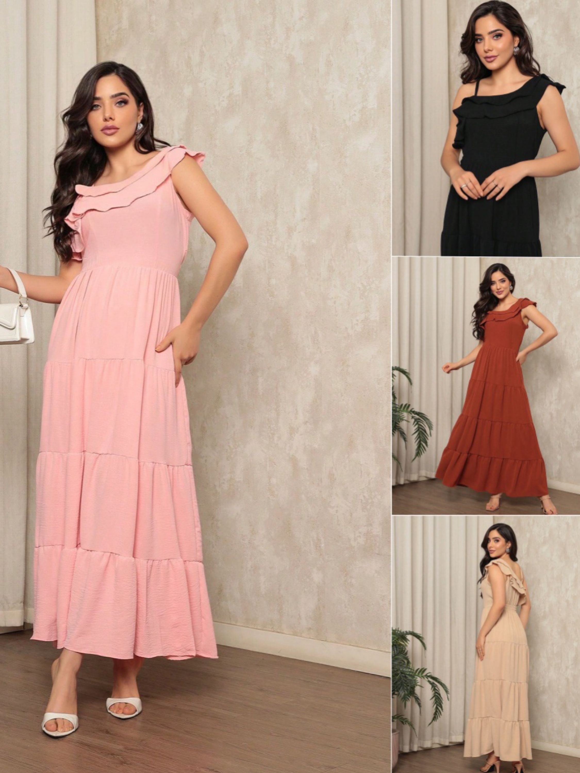 Vestidos longo feminina de duna