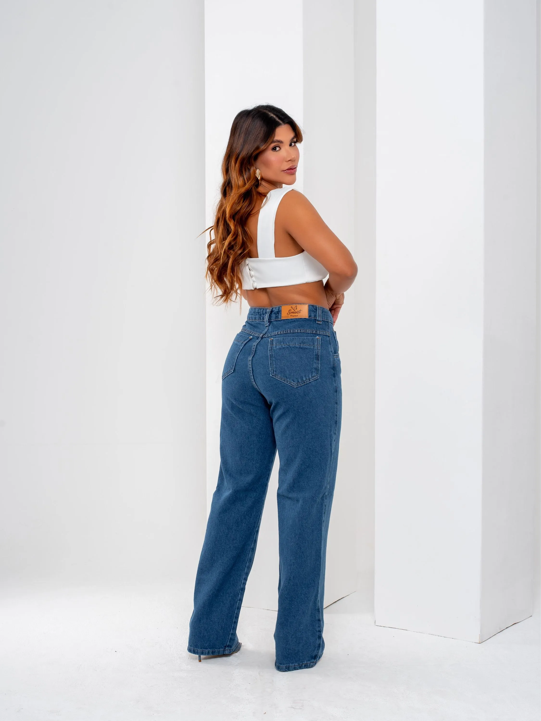 Calça Wide Leg