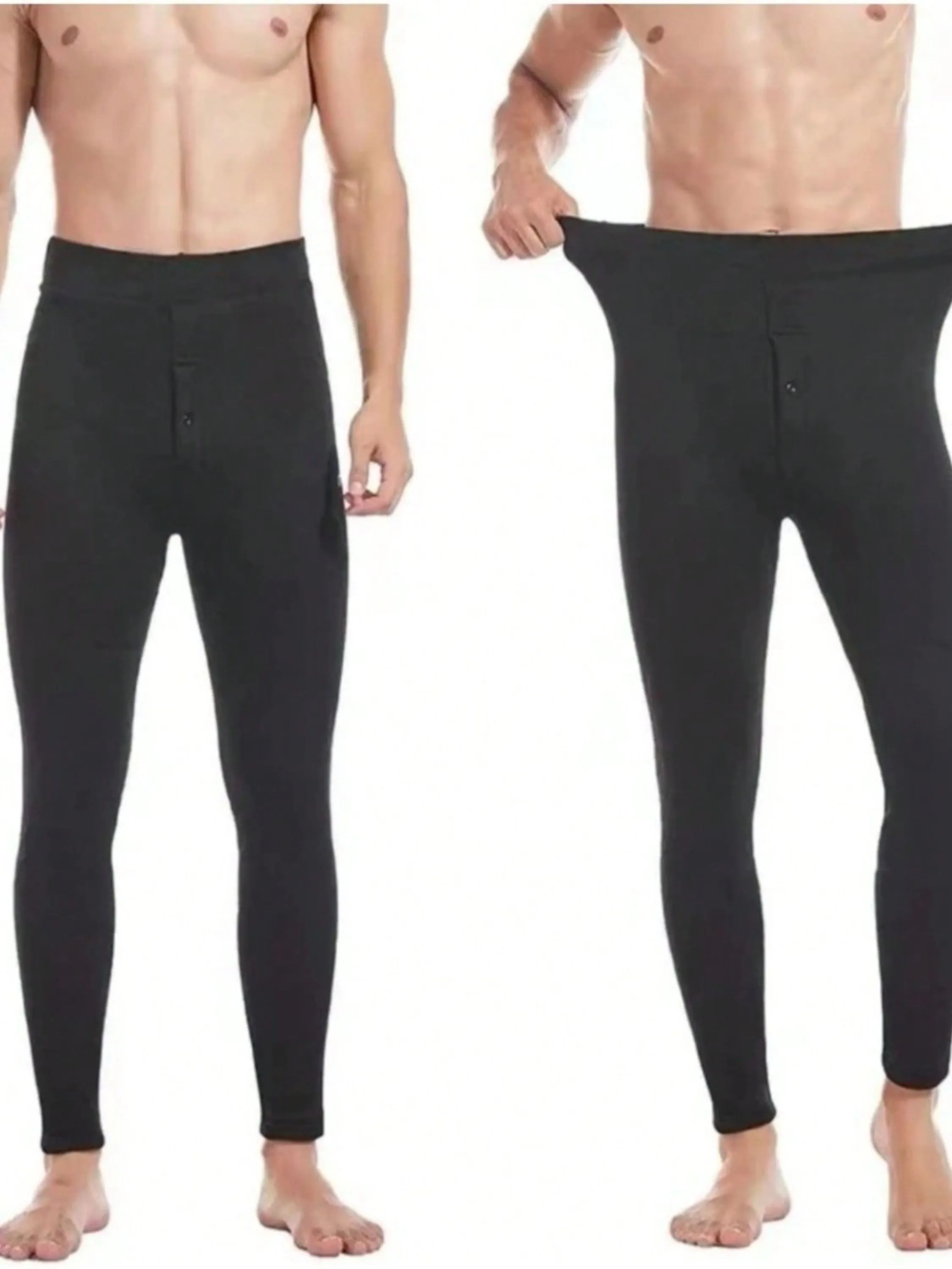 kit  6  Calça térmica Masculina Segunda pele Adulto Outono Inverno.