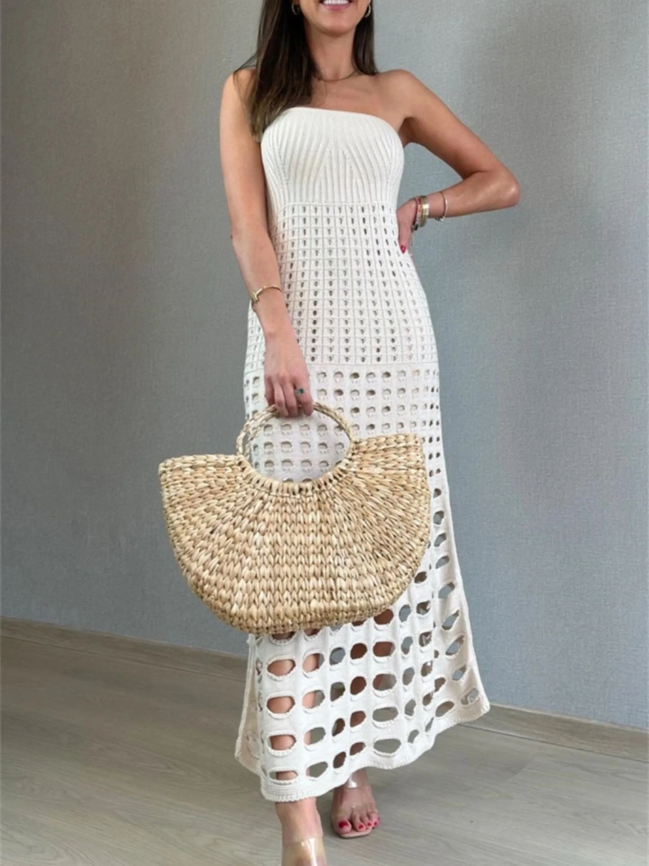 Vestido tomara que caia Estilo Indiano