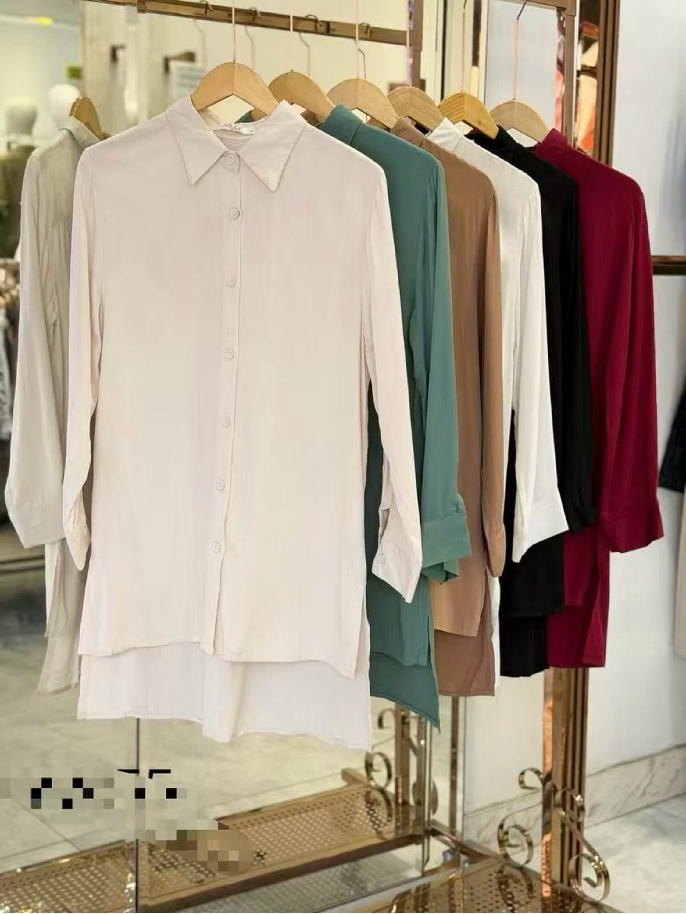 Camisa manga longa feminina    Enzo