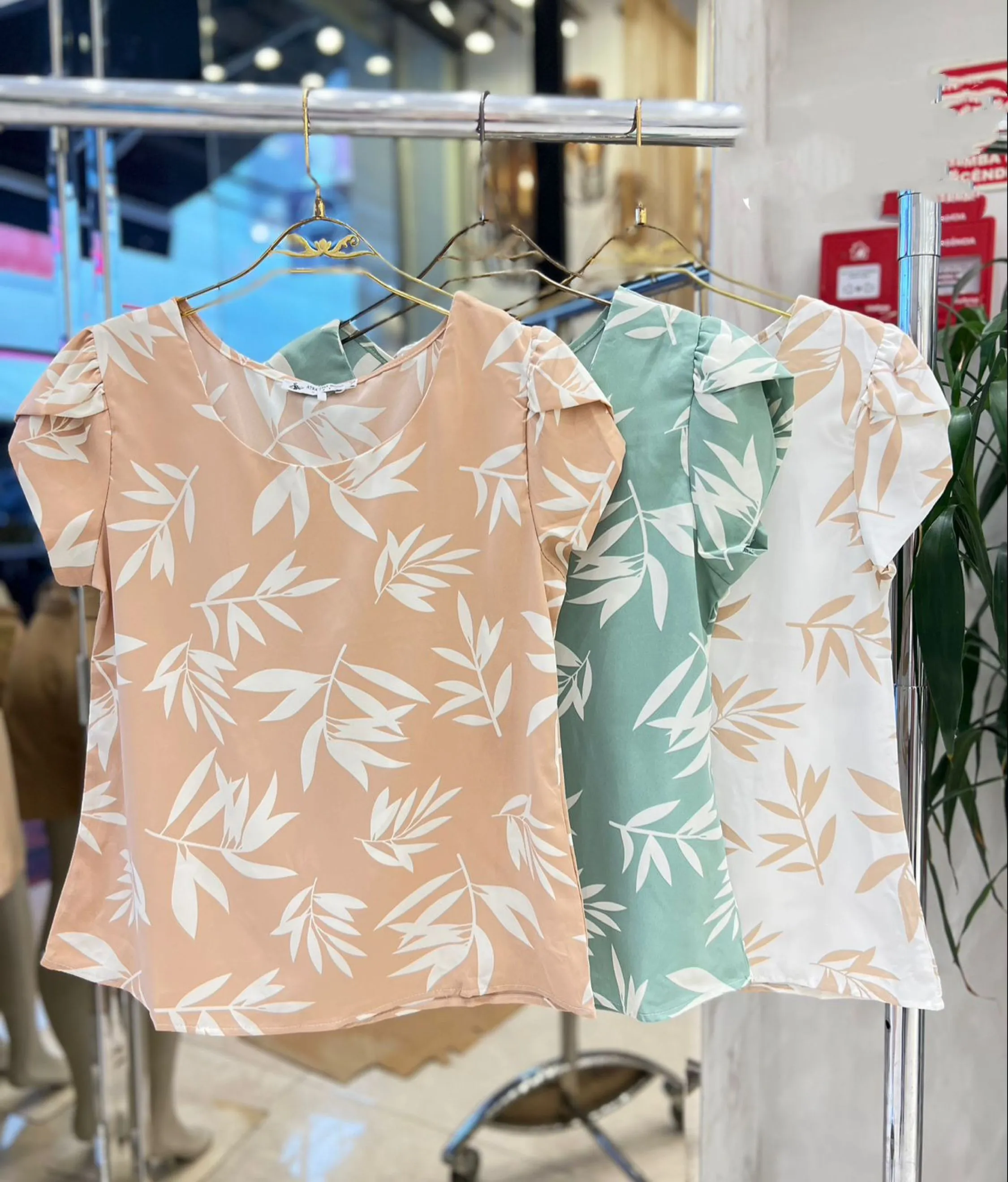 Blusa manga curta g1 g2 g3 g4  Enzo