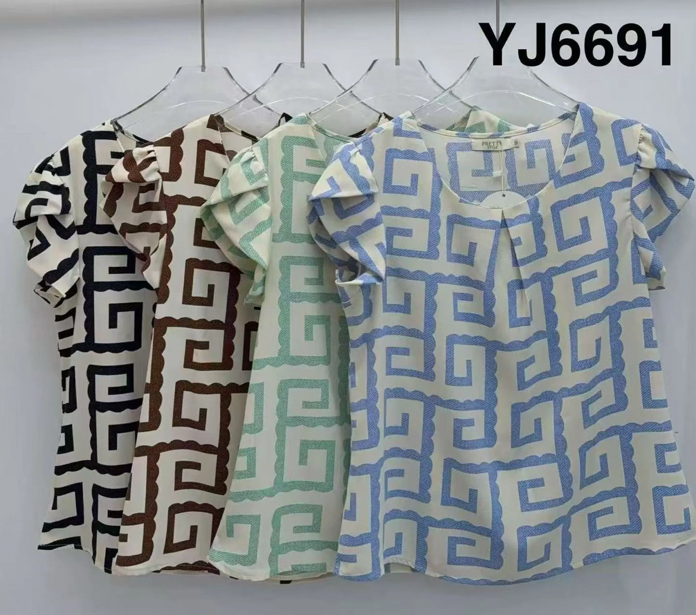 Blusa tecido poliéster   Enzo