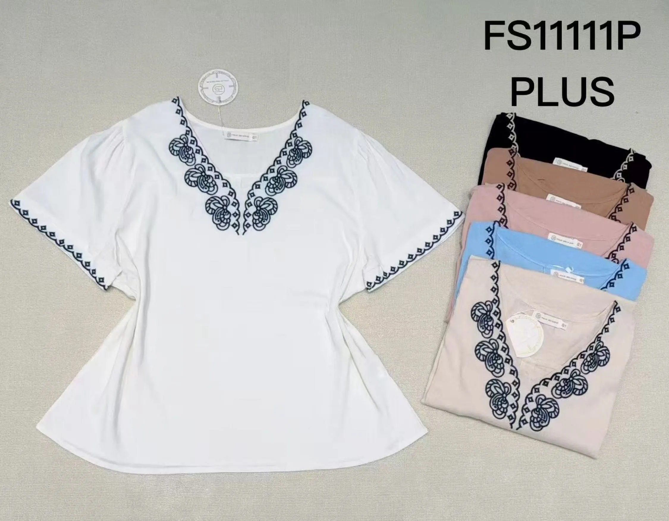 Blusa com bordado g1 g2 g3    Enzo