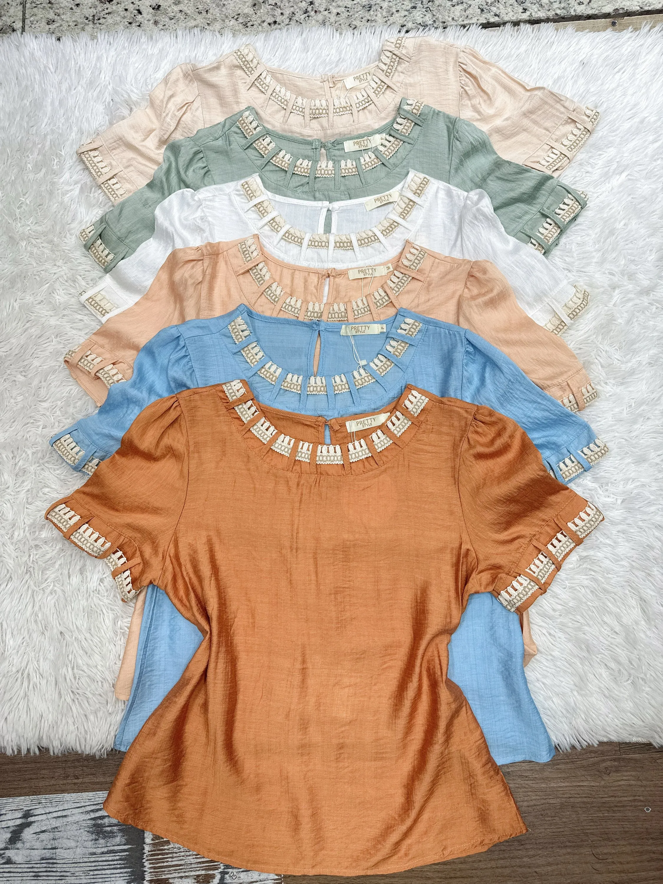 Blusa com bordado feminina   Enzo