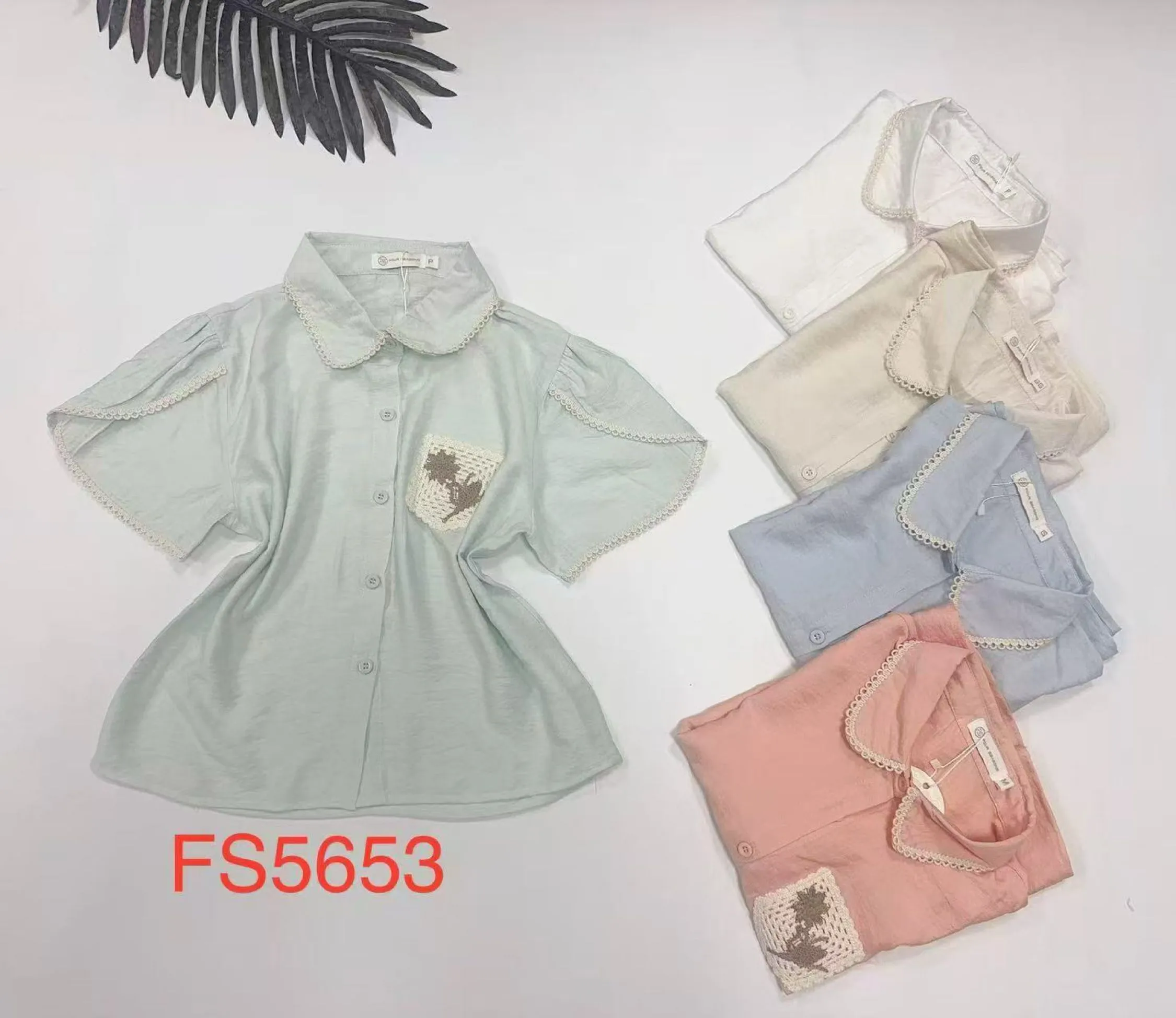 Camisa manga curta feminina   Enzo