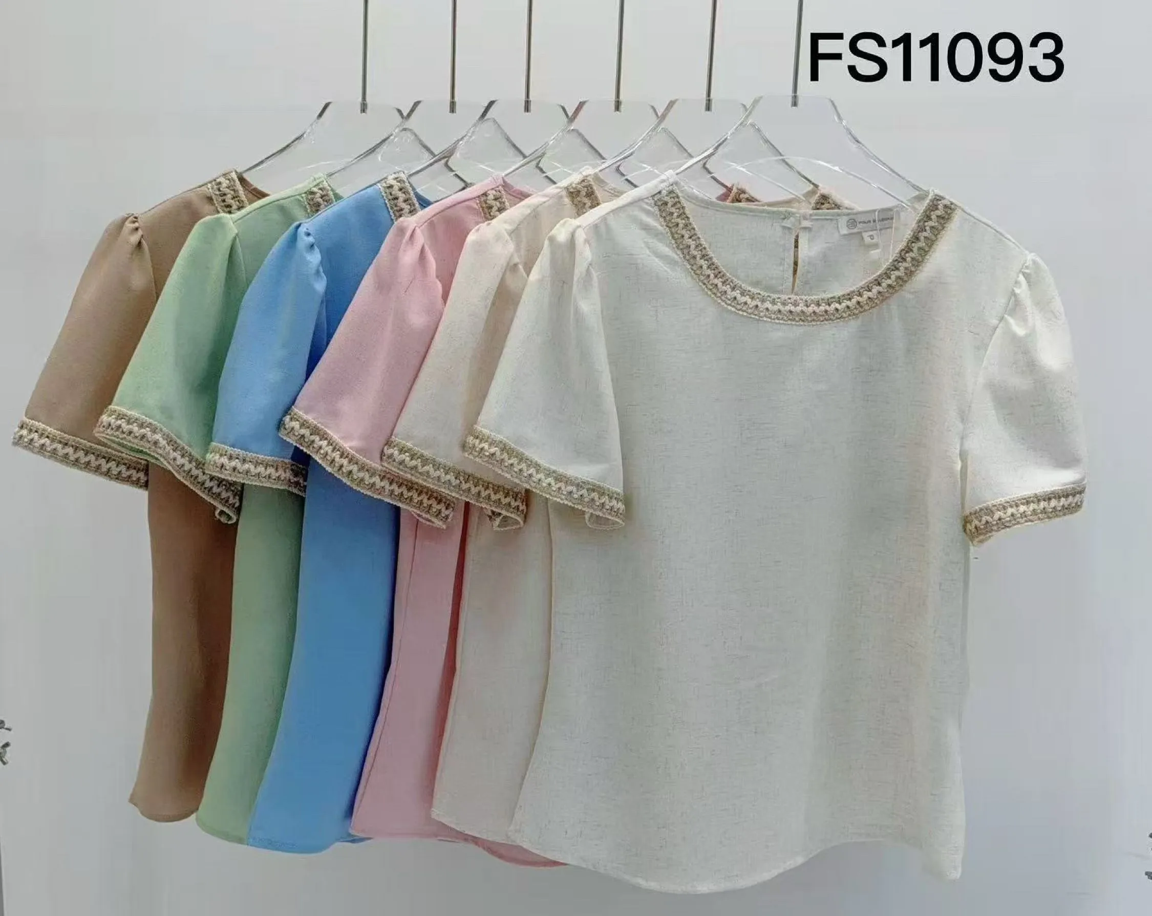 Blusa manga curta feminina Enzo