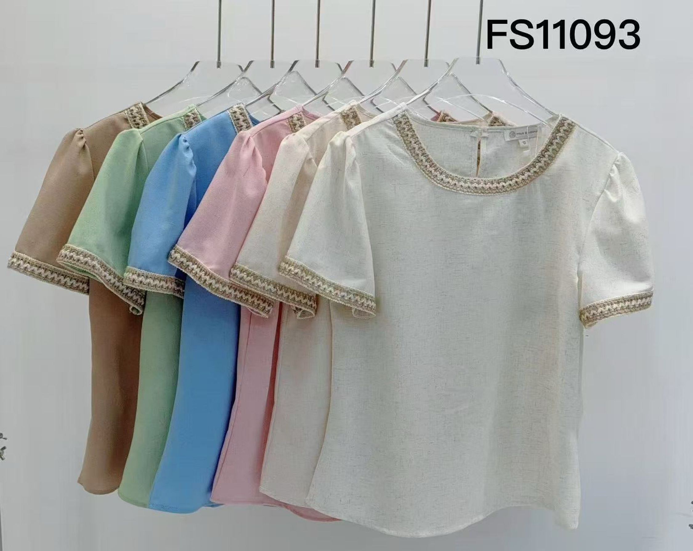 Blusa manga curta feminina Enzo