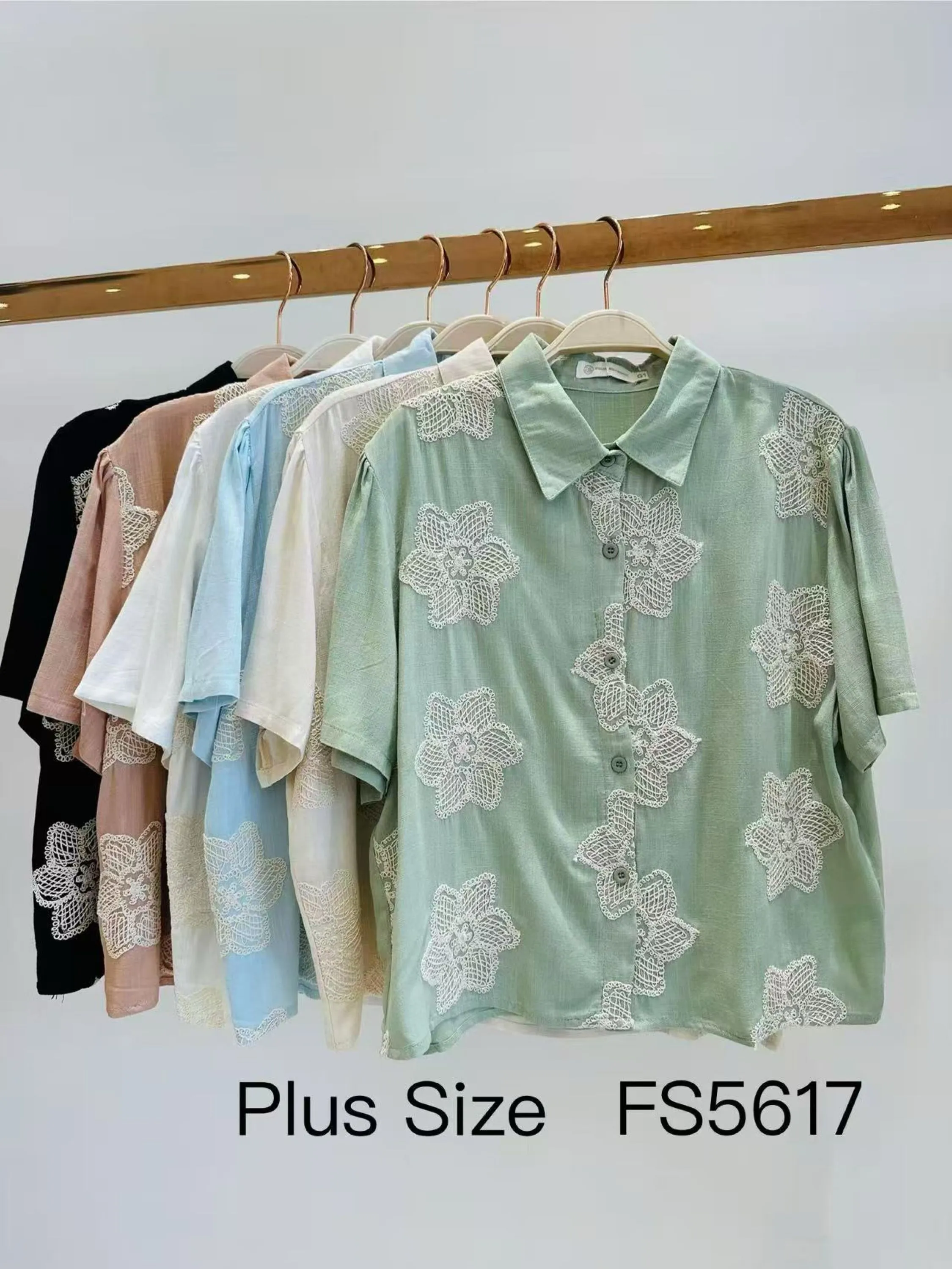 Camisa manga curta com bordado g1 g2 g3 g4   Enzo