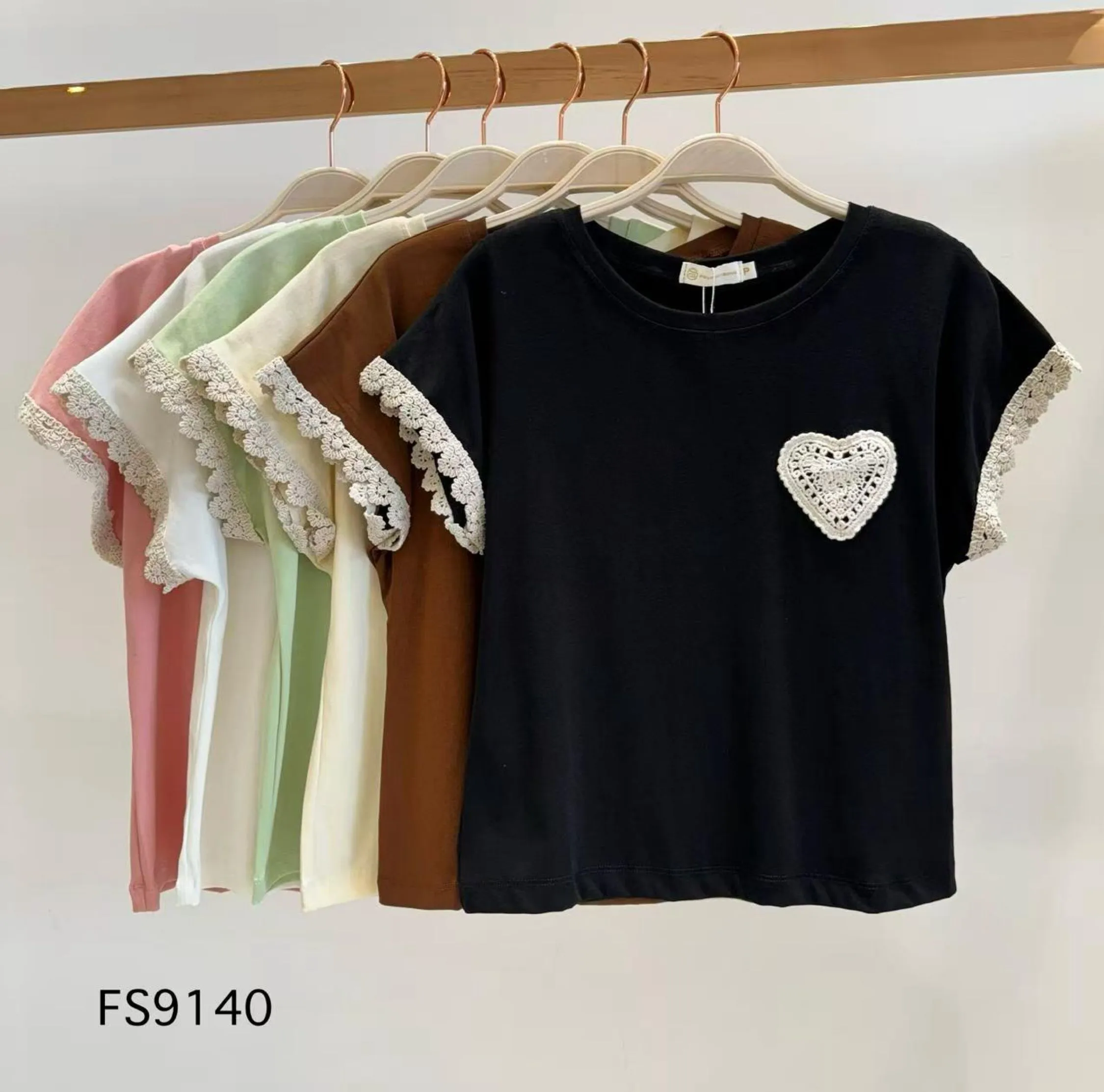 T-shirt tecido algodão feminina    Enzo