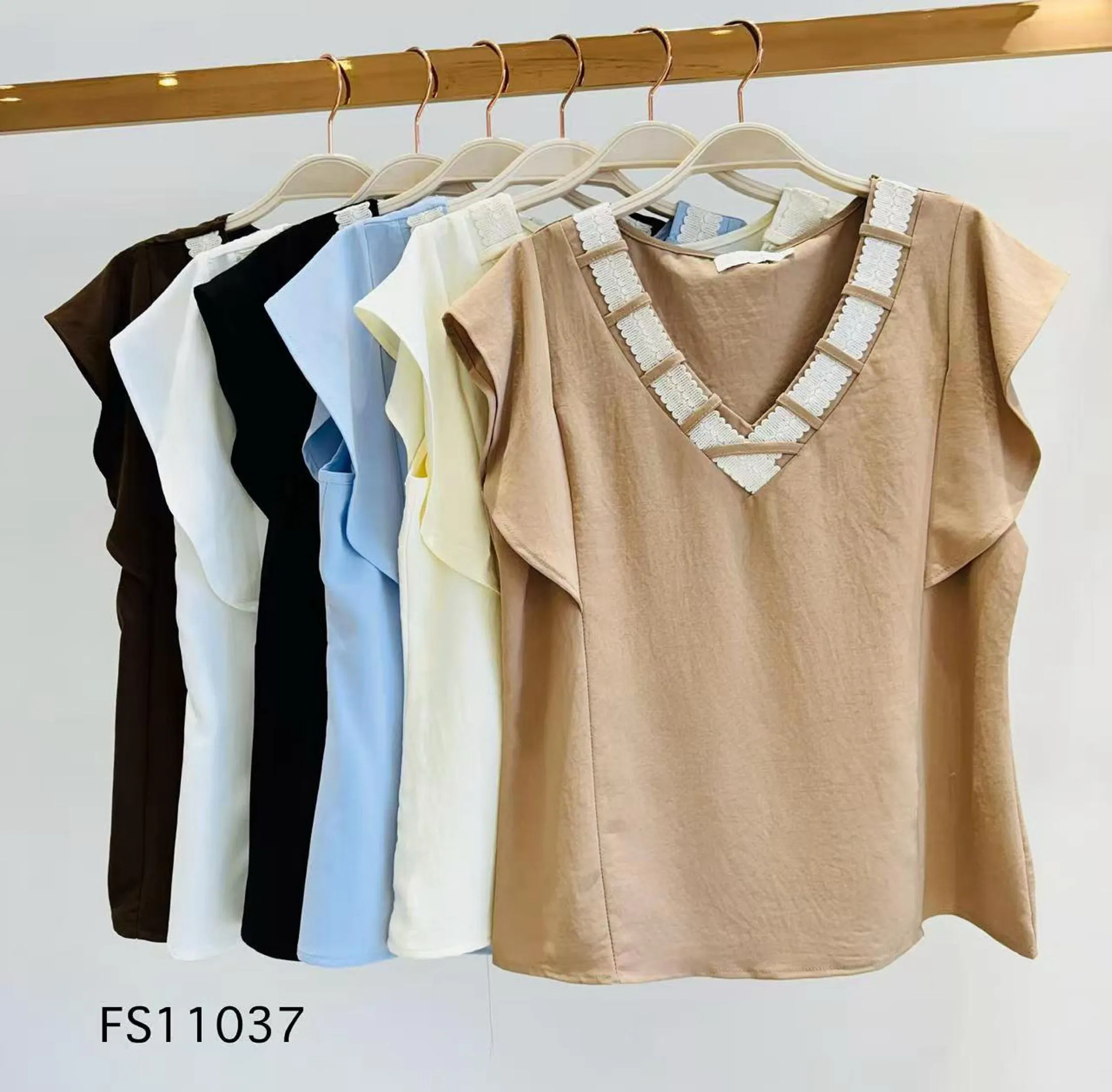 Blusa manga curta feminina   Enzo