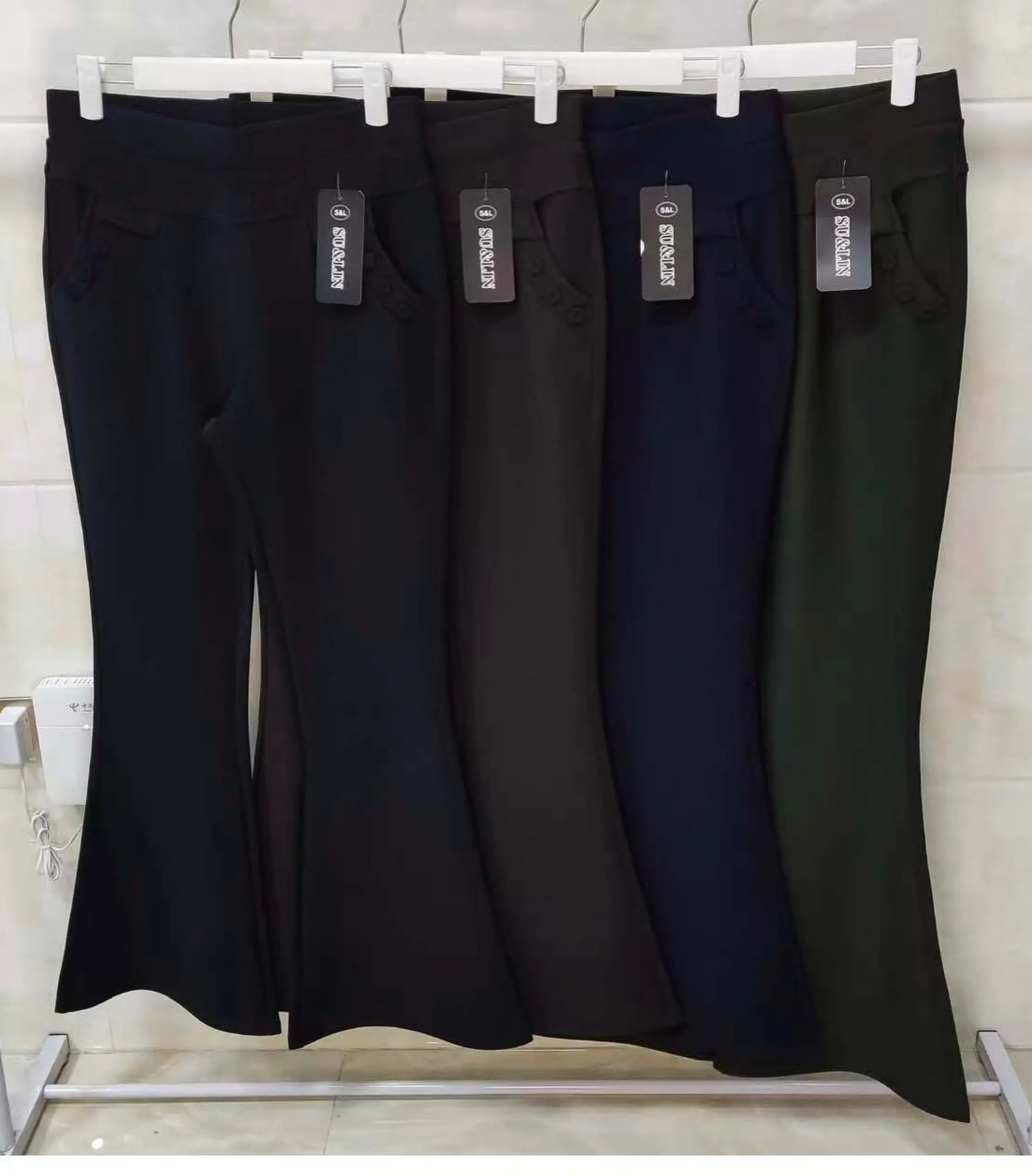 Calça com flanelada  feminina   Enzo