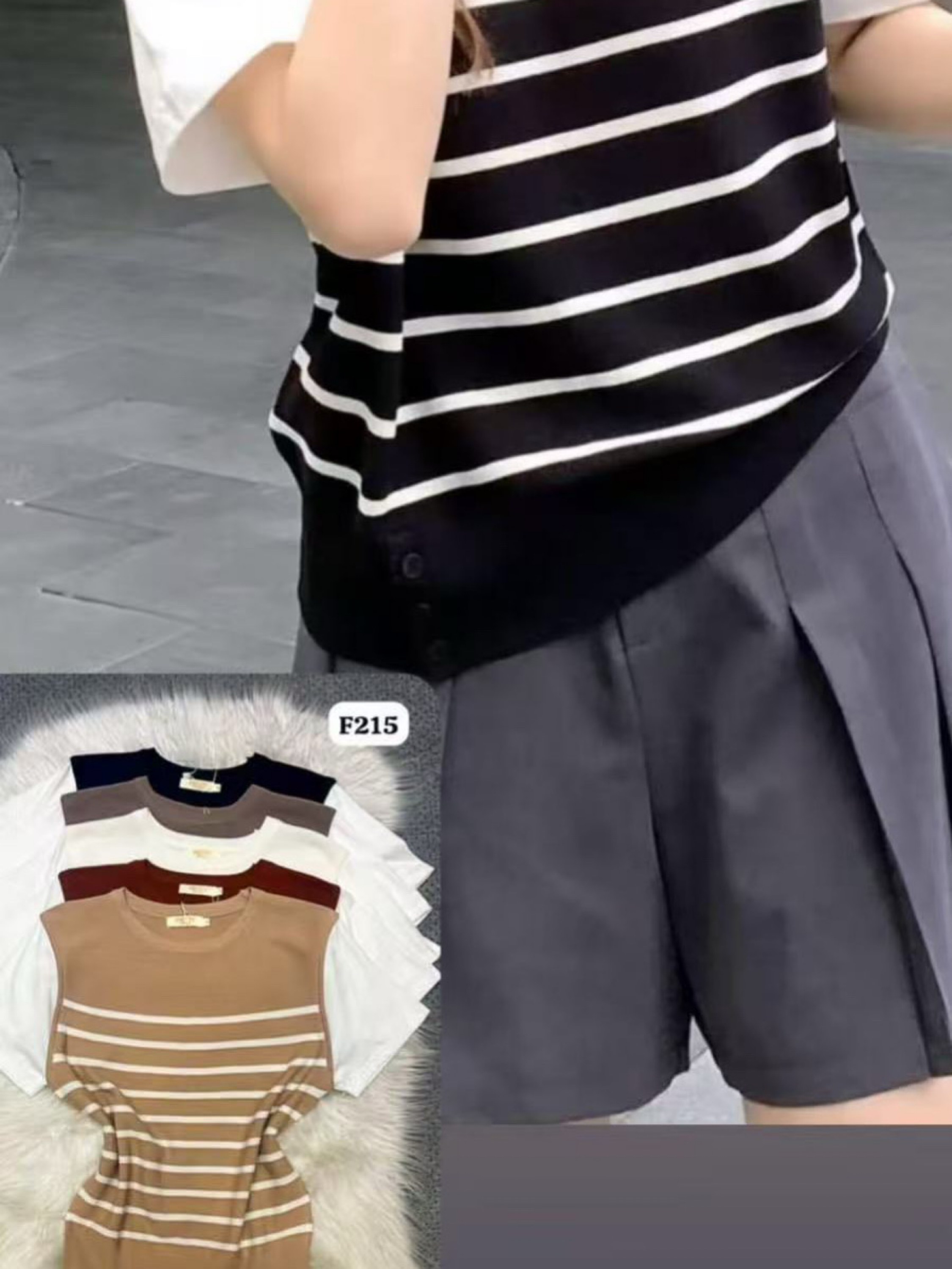 Blusa manga curta de modal feminina    Enzo