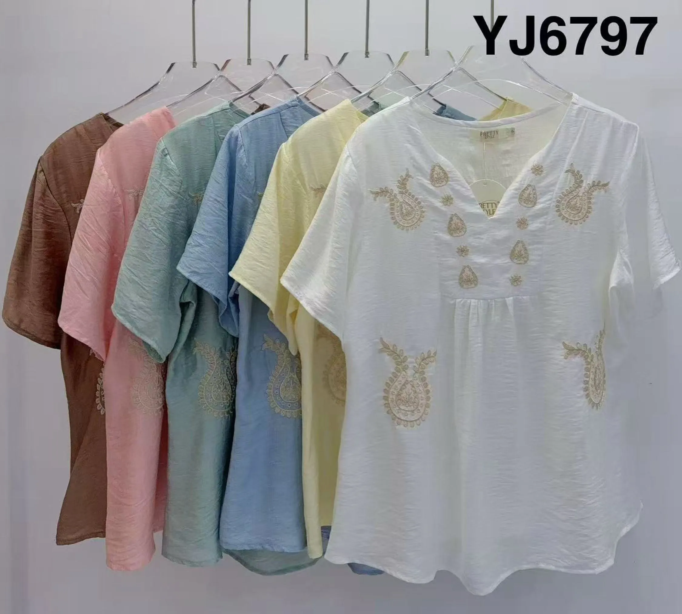 Blusa manga curta feminina   Enzo