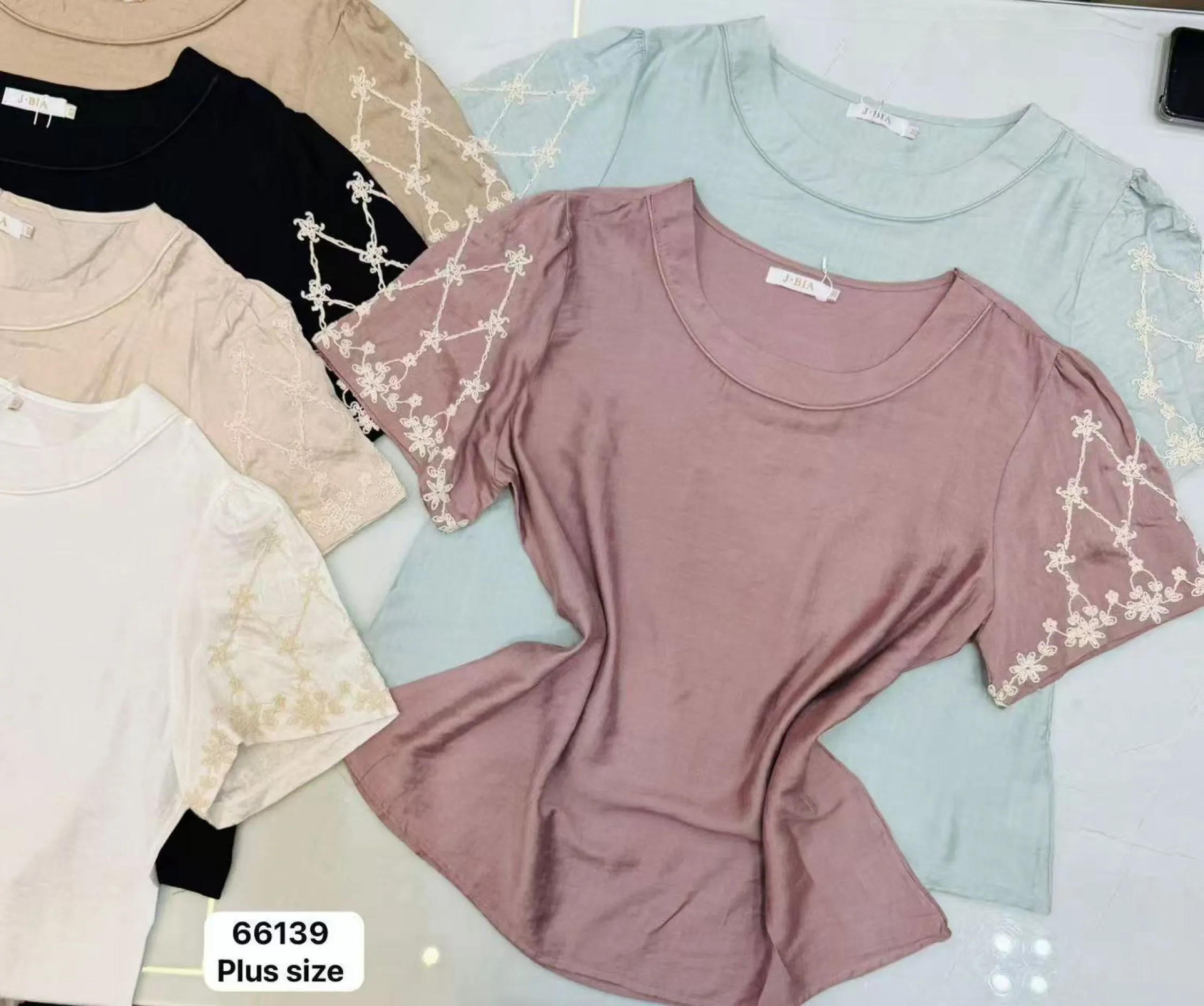 Blusa com bordado g1 g2 g3 feminina Enzo