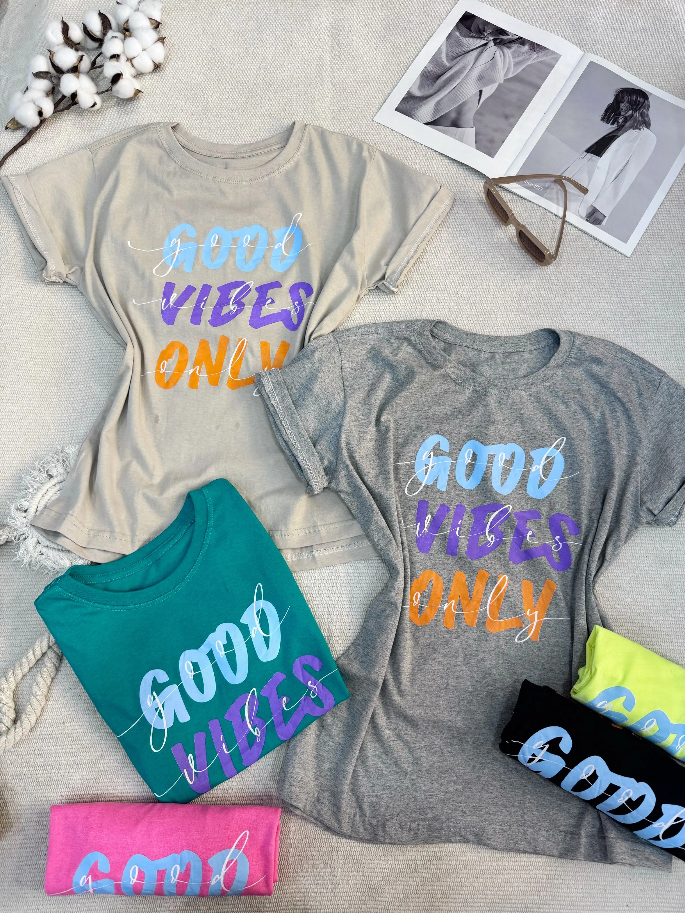 T-shirt good vibes