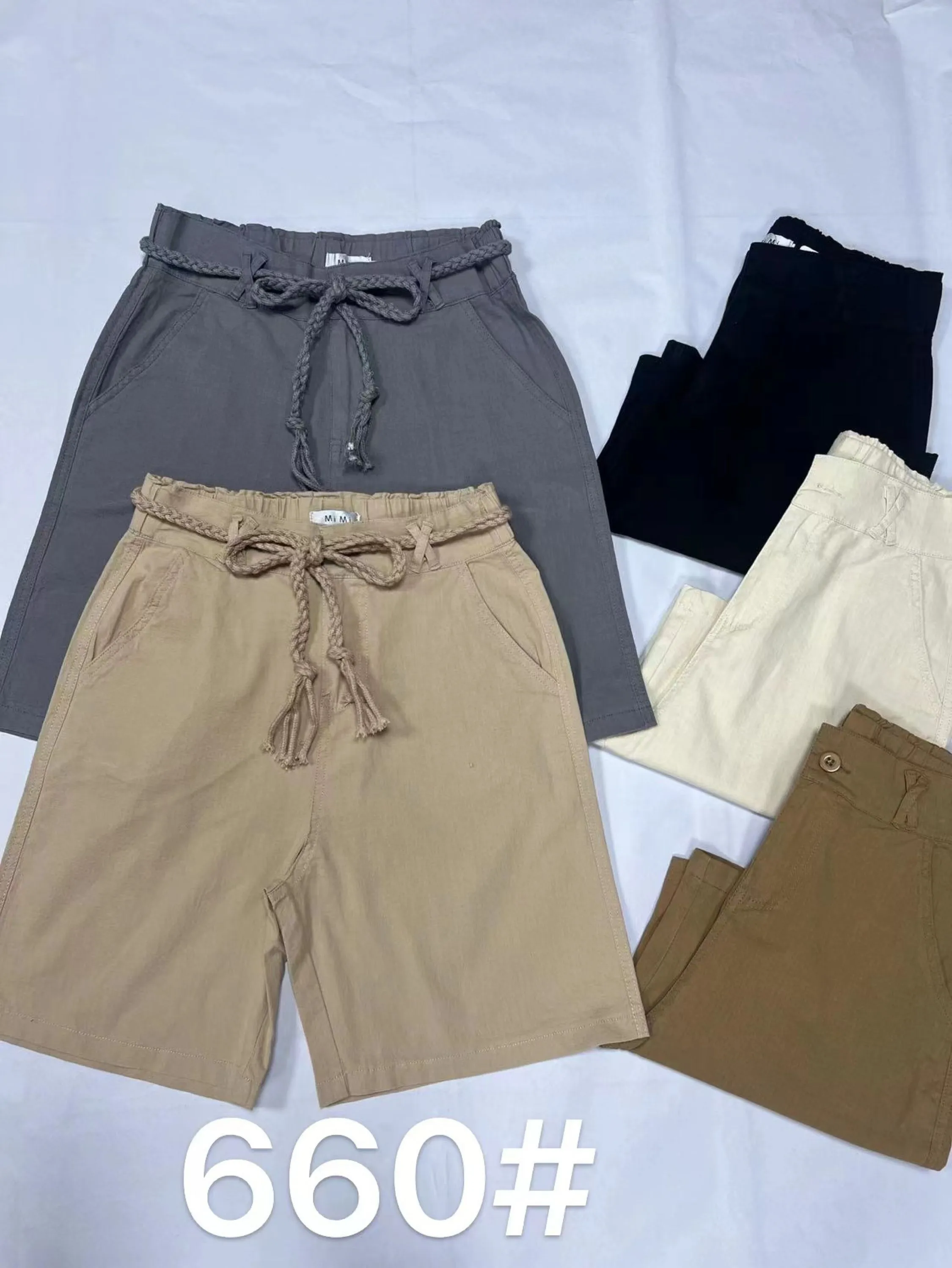 Short bermuda de linho