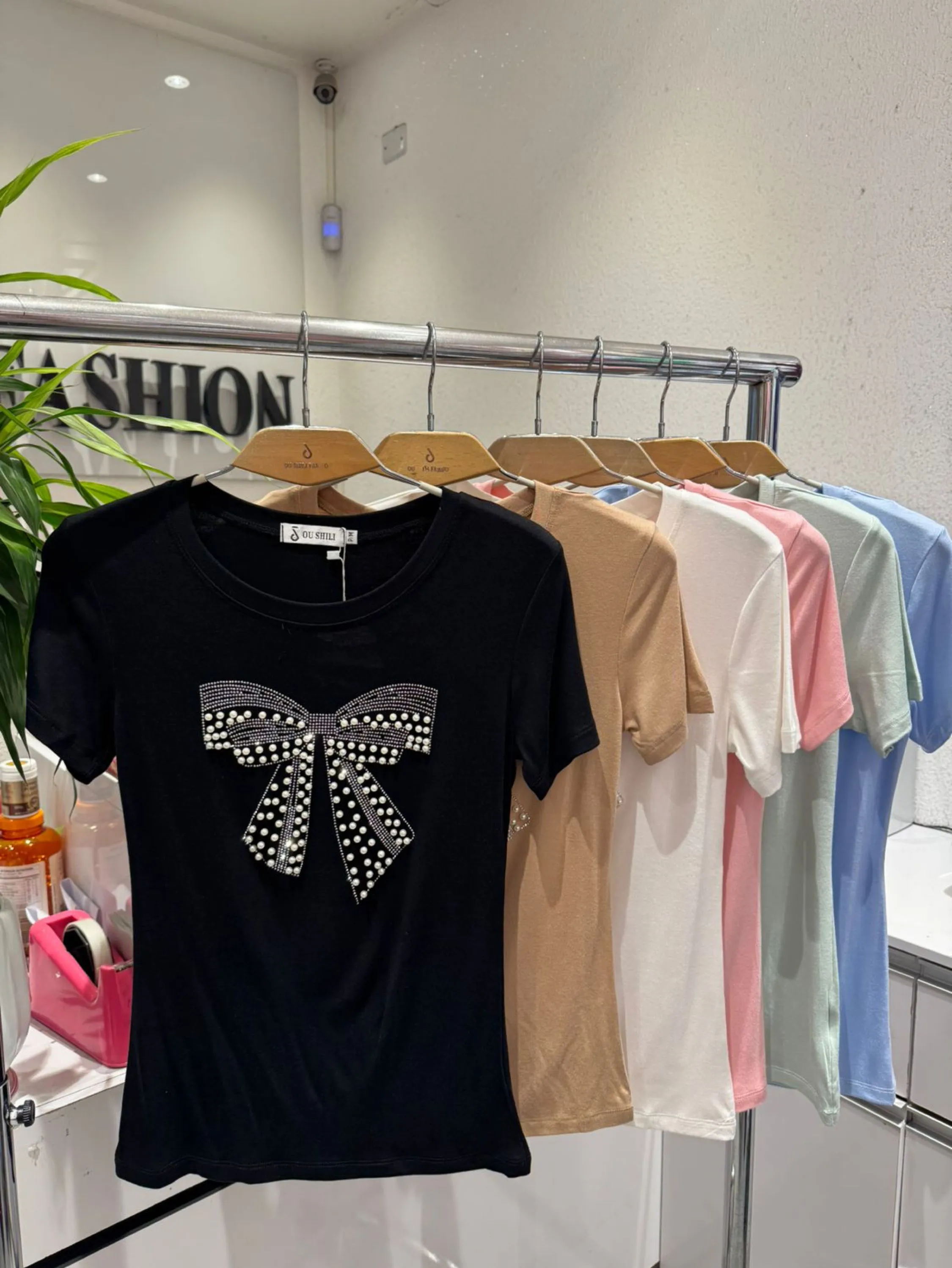 Camiseta laço único