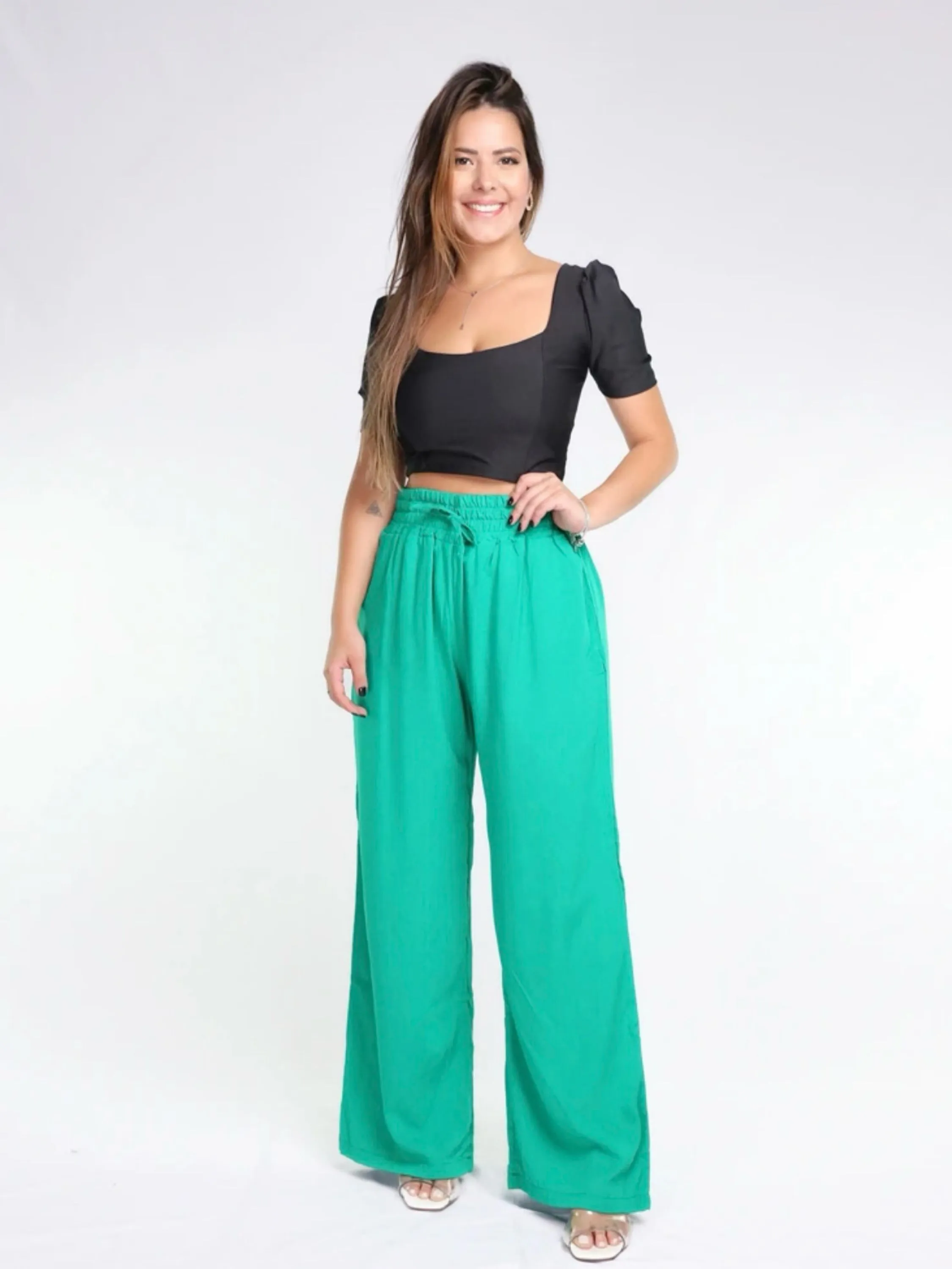 Novos de calça  pantalona