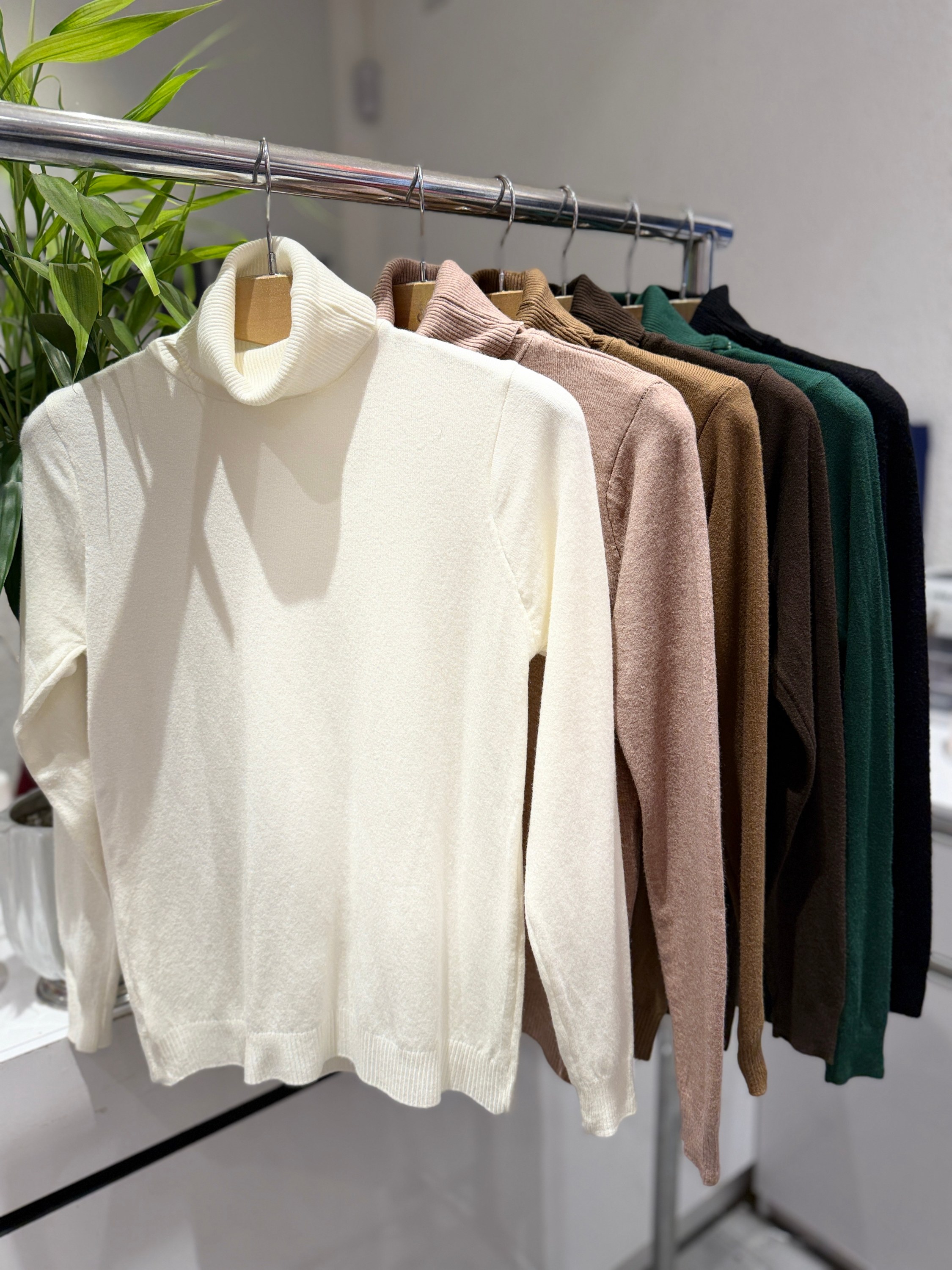 Blusa de Gola alta soft