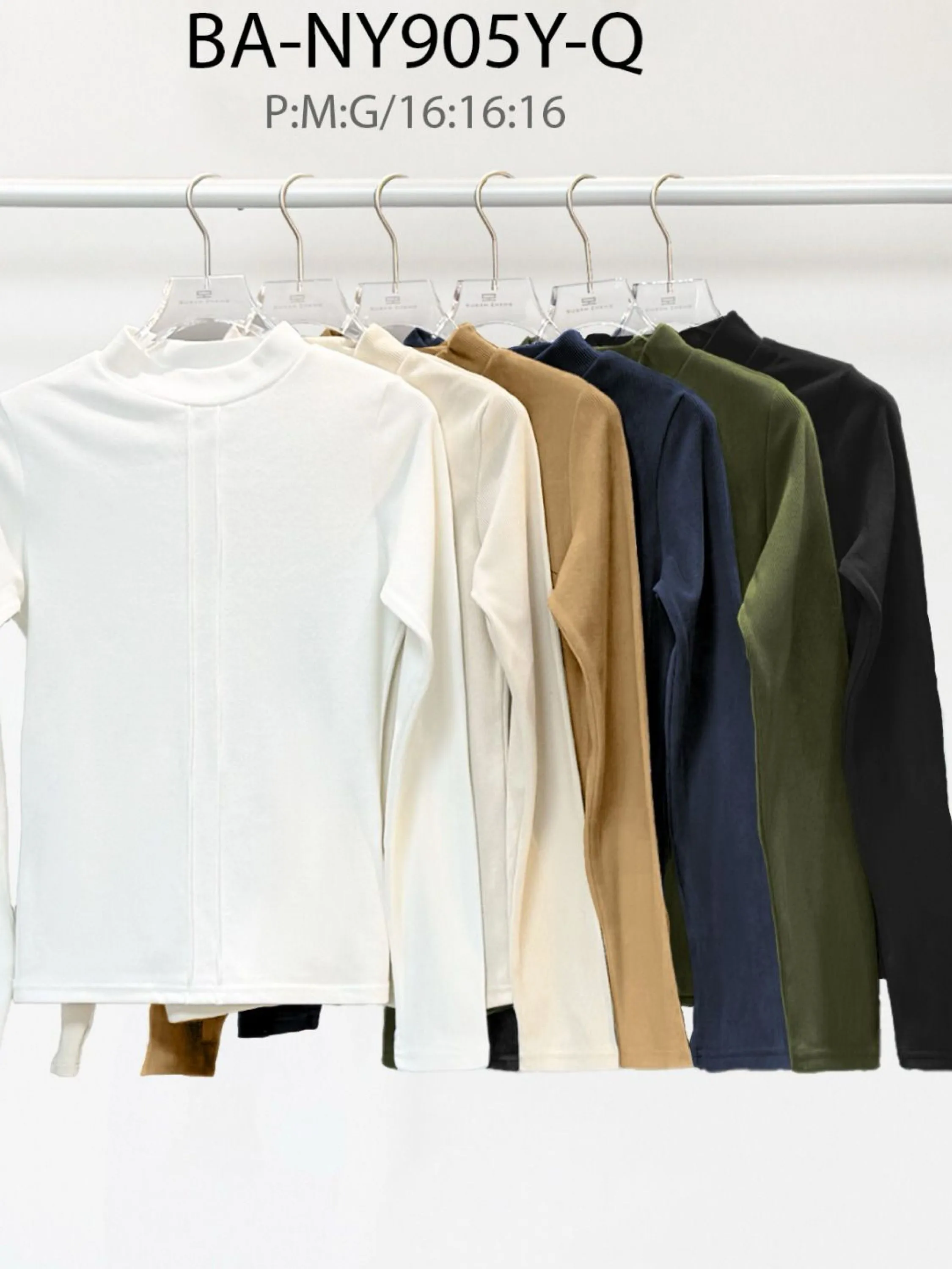 Novas blusas de manga longa
