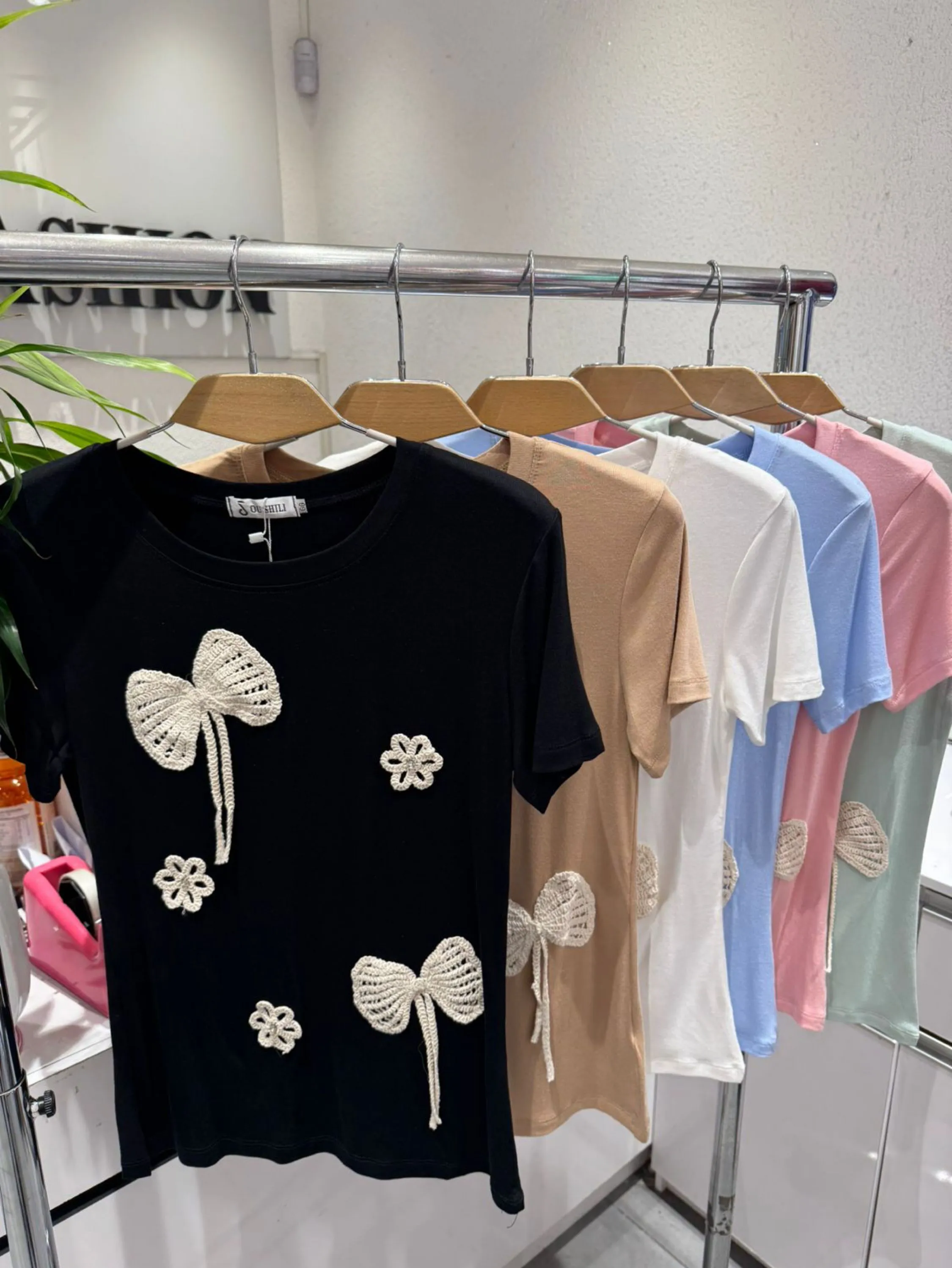 Camiseta laço